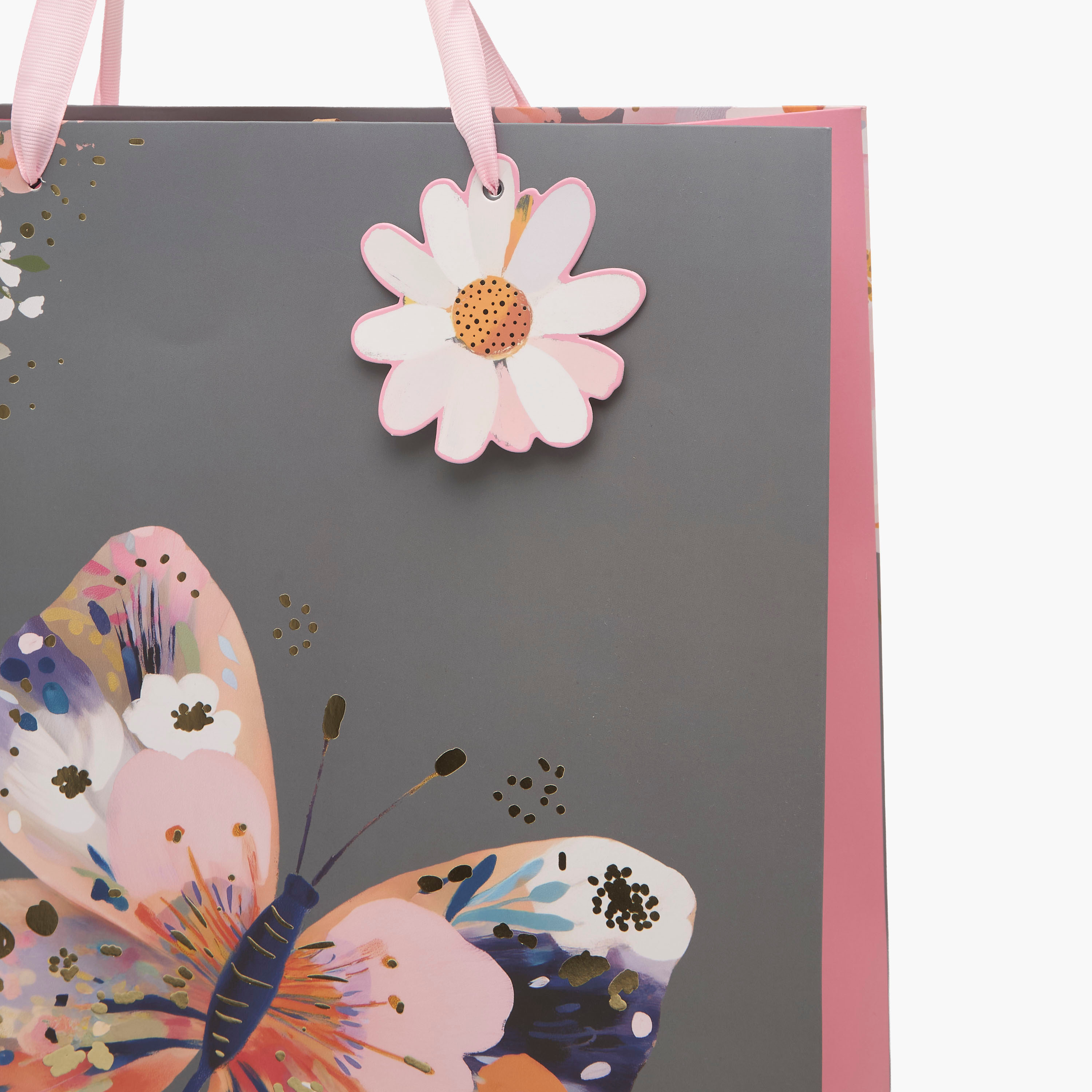 Findz Butterfly Print Gift Bag - Large-household-giftingaccessories-giftings-image-3