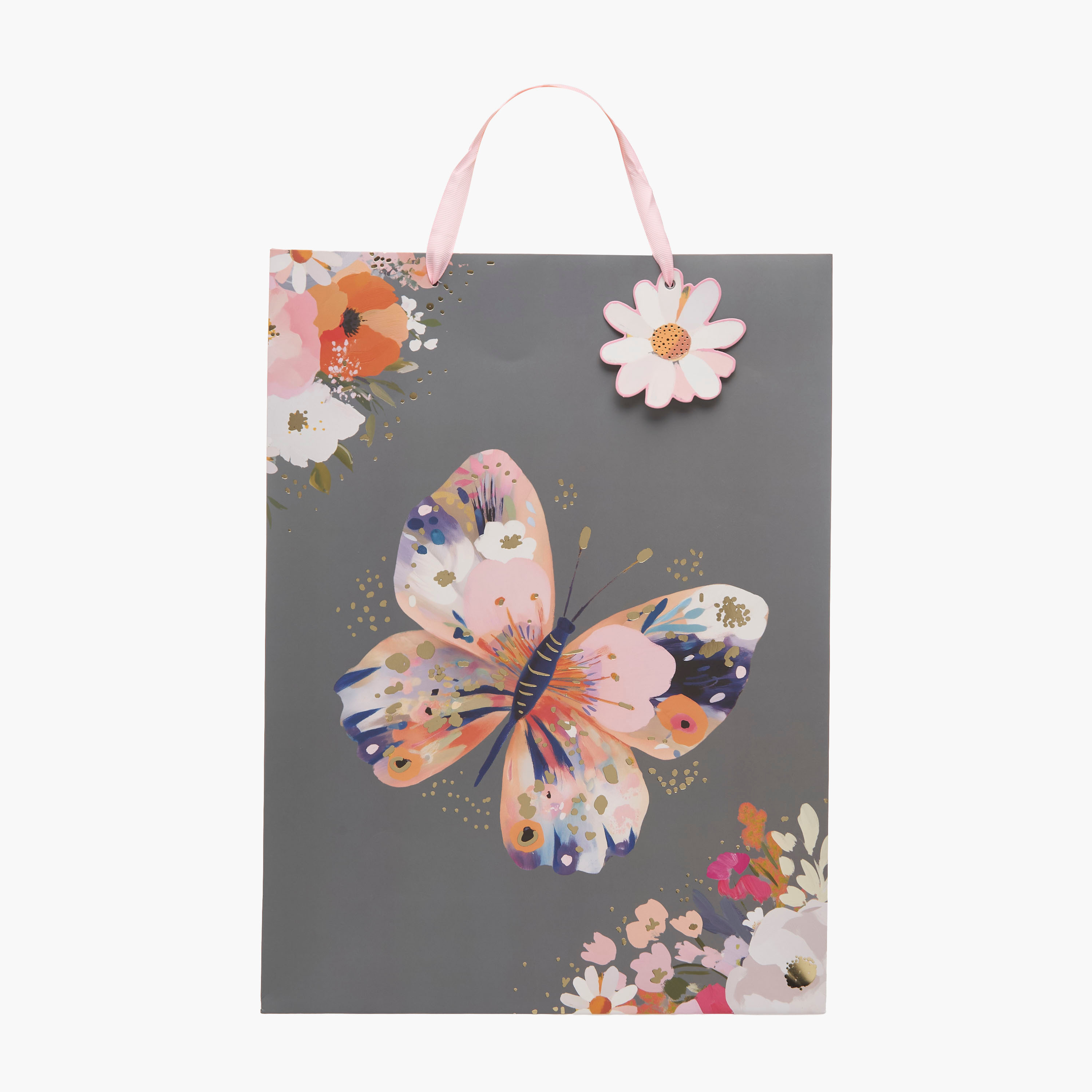Findz Butterfly Print Gift Bag - Extra Large-household-giftingaccessories-giftings-image-1