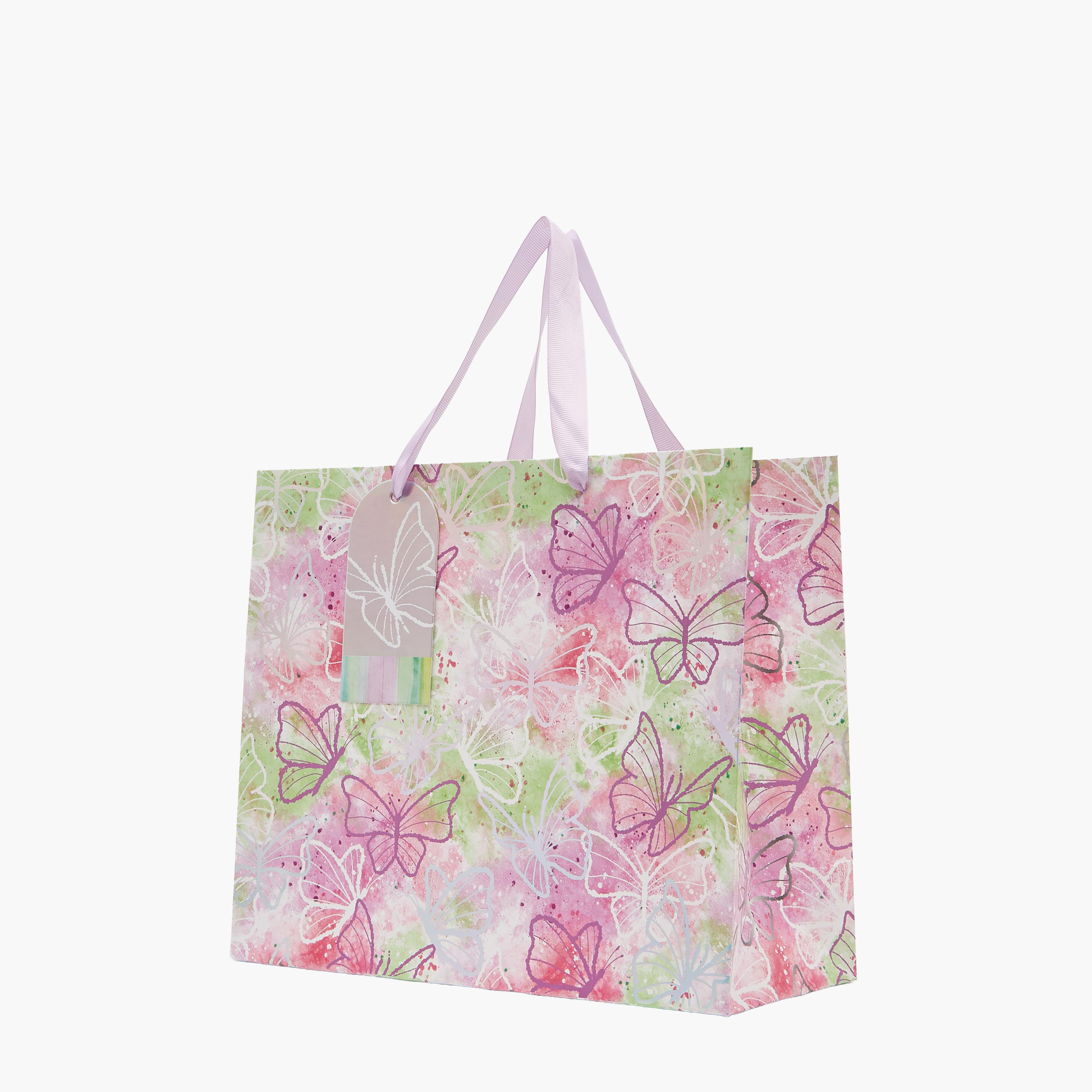 Findz Butterfly Print Paper Gift Bag - Extra Large-household-giftingaccessories-giftings-image-2