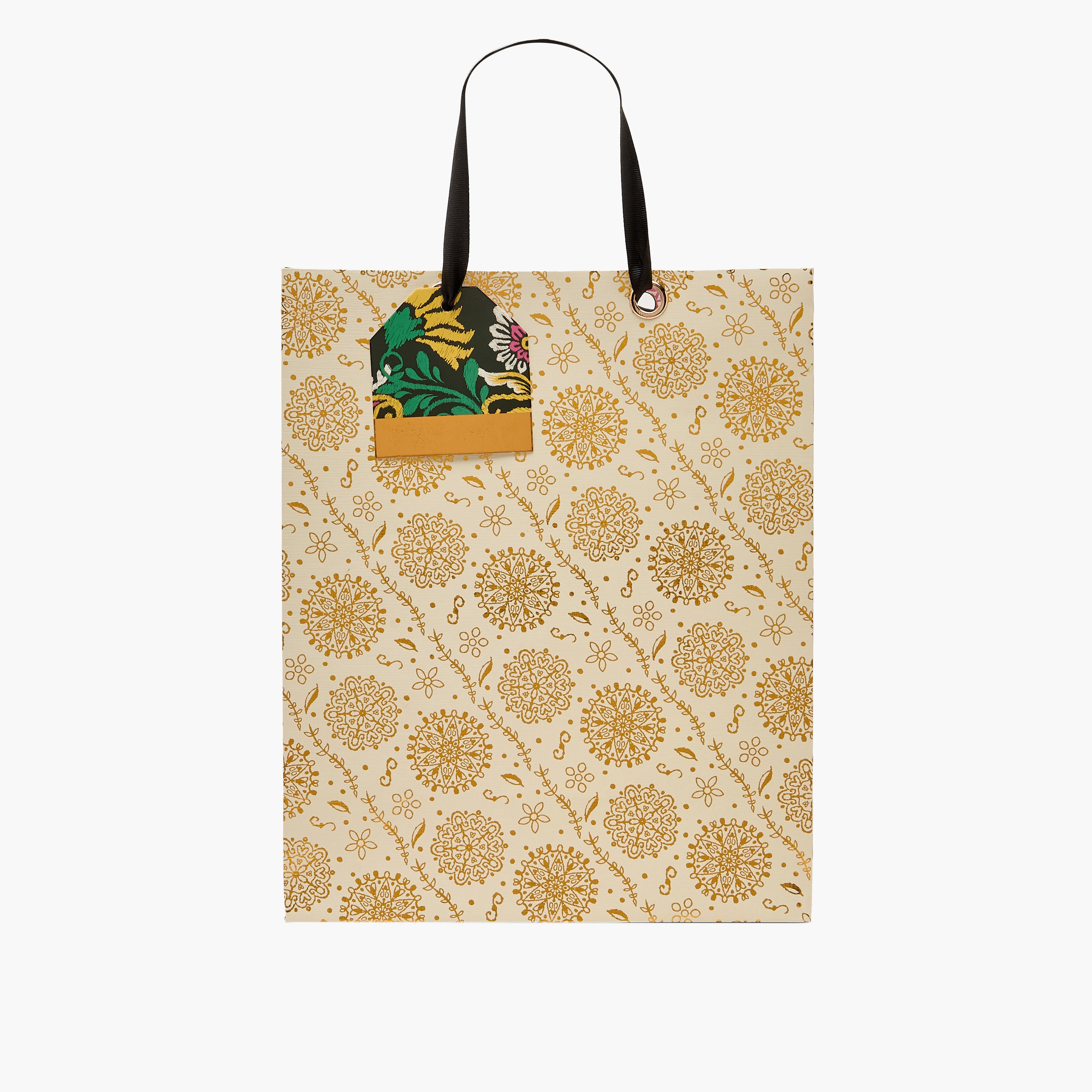 Findz Ethnic Print Paper Gift Bag - Extra Large-household-giftingaccessories-giftings-image-1
