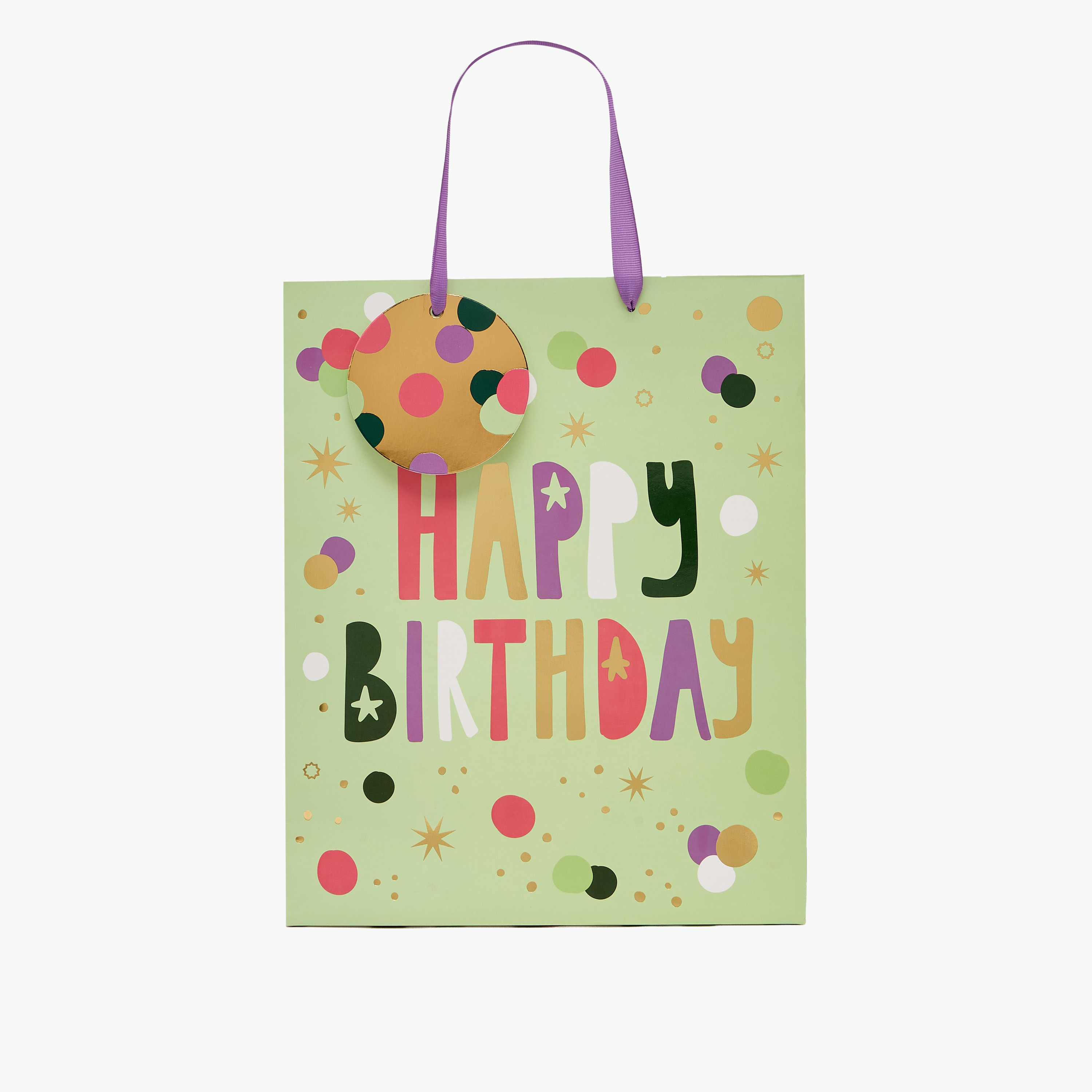 Findz Happy Birthday Print Paper Gift Bag - Extra Large-household-giftingaccessories-giftings-image-1