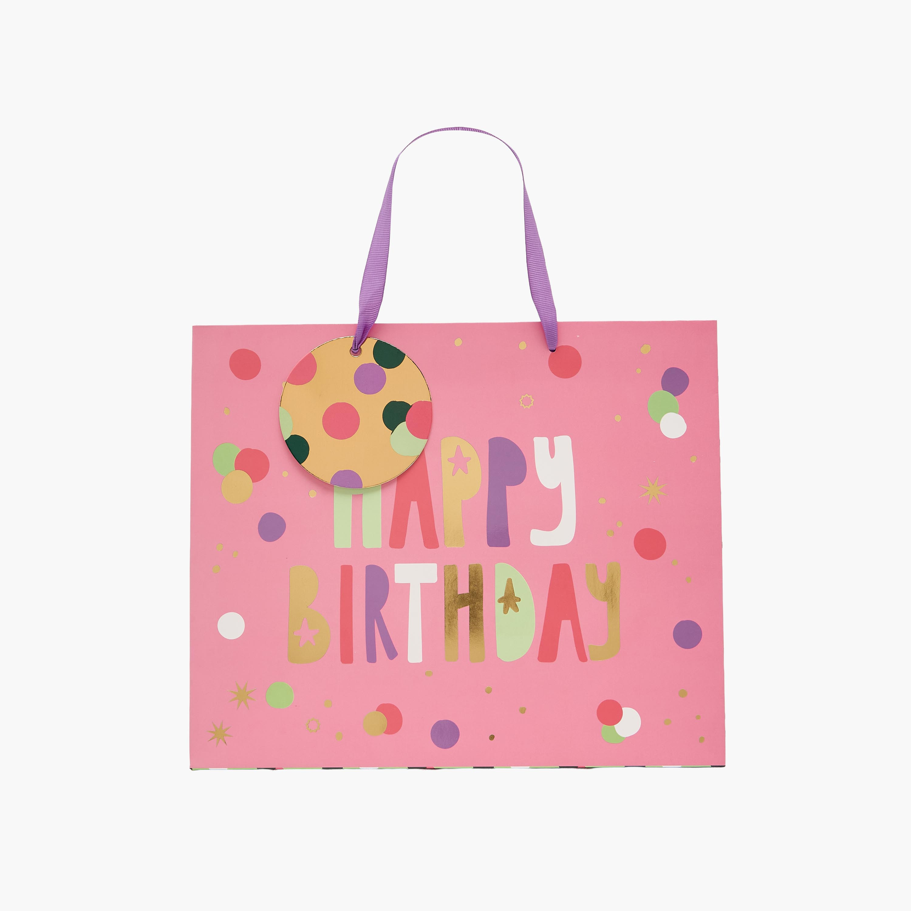 Findz Birthday Print Paper Gift Bag - Large-household-giftingaccessories-giftings-image-1