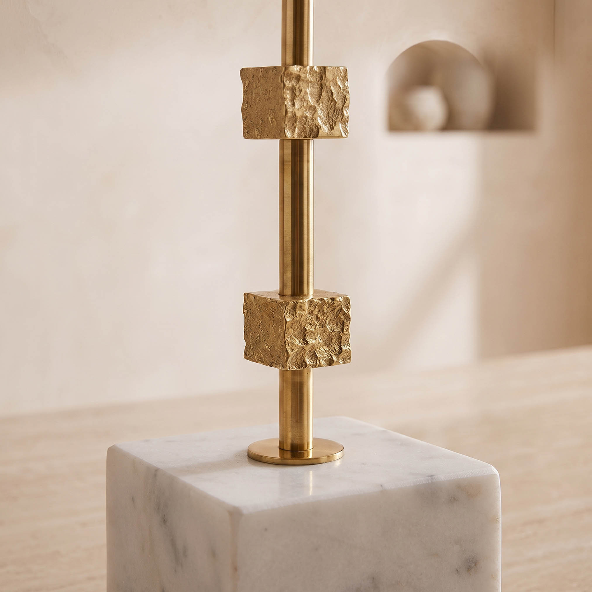 Decorative Pillar Candleholder - 32 cms-household-decor-candleholdersandlanterns-image-3