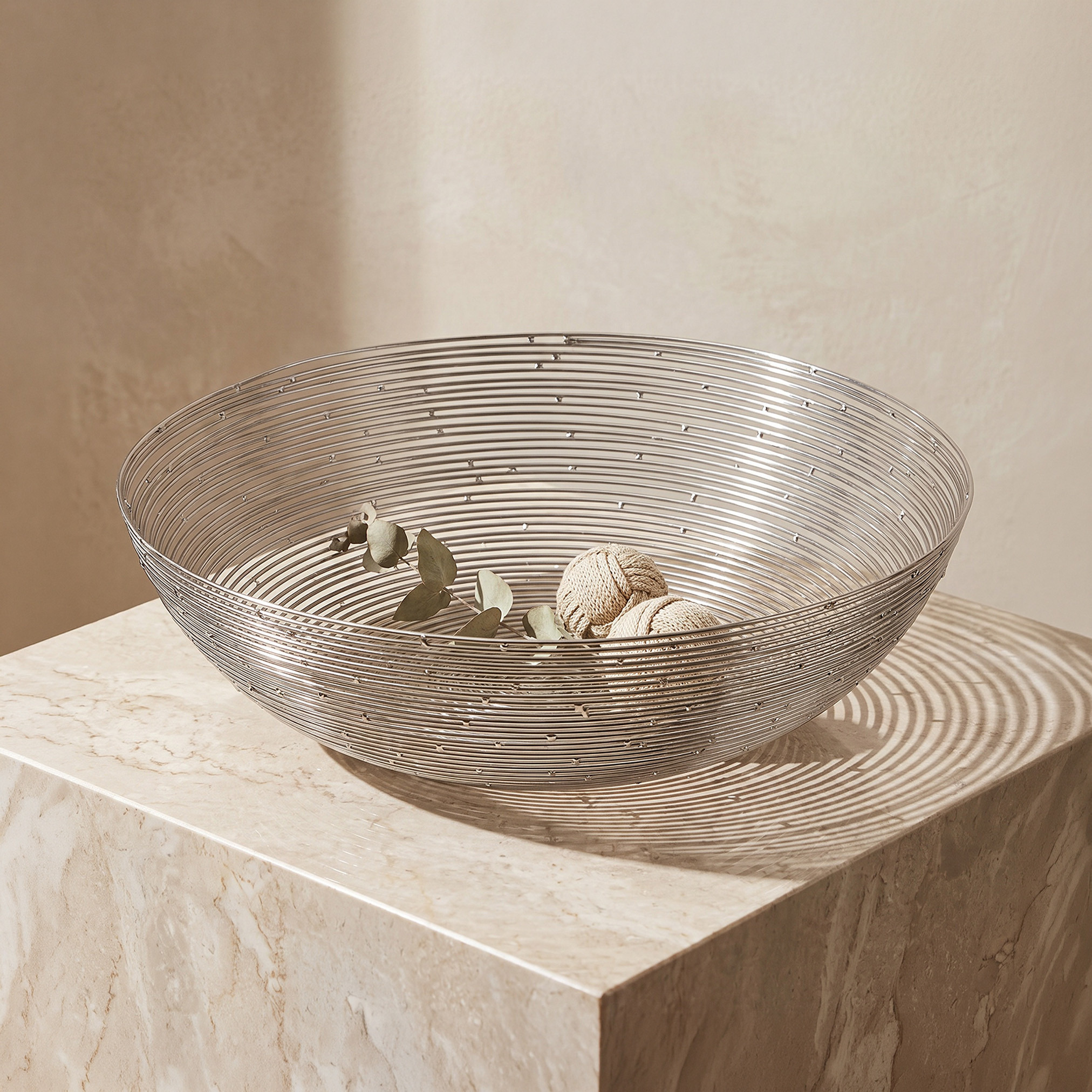 Decorative Basket - 27 cms-household-storage-storagesolutions-storageboxesandbaskets-image-1