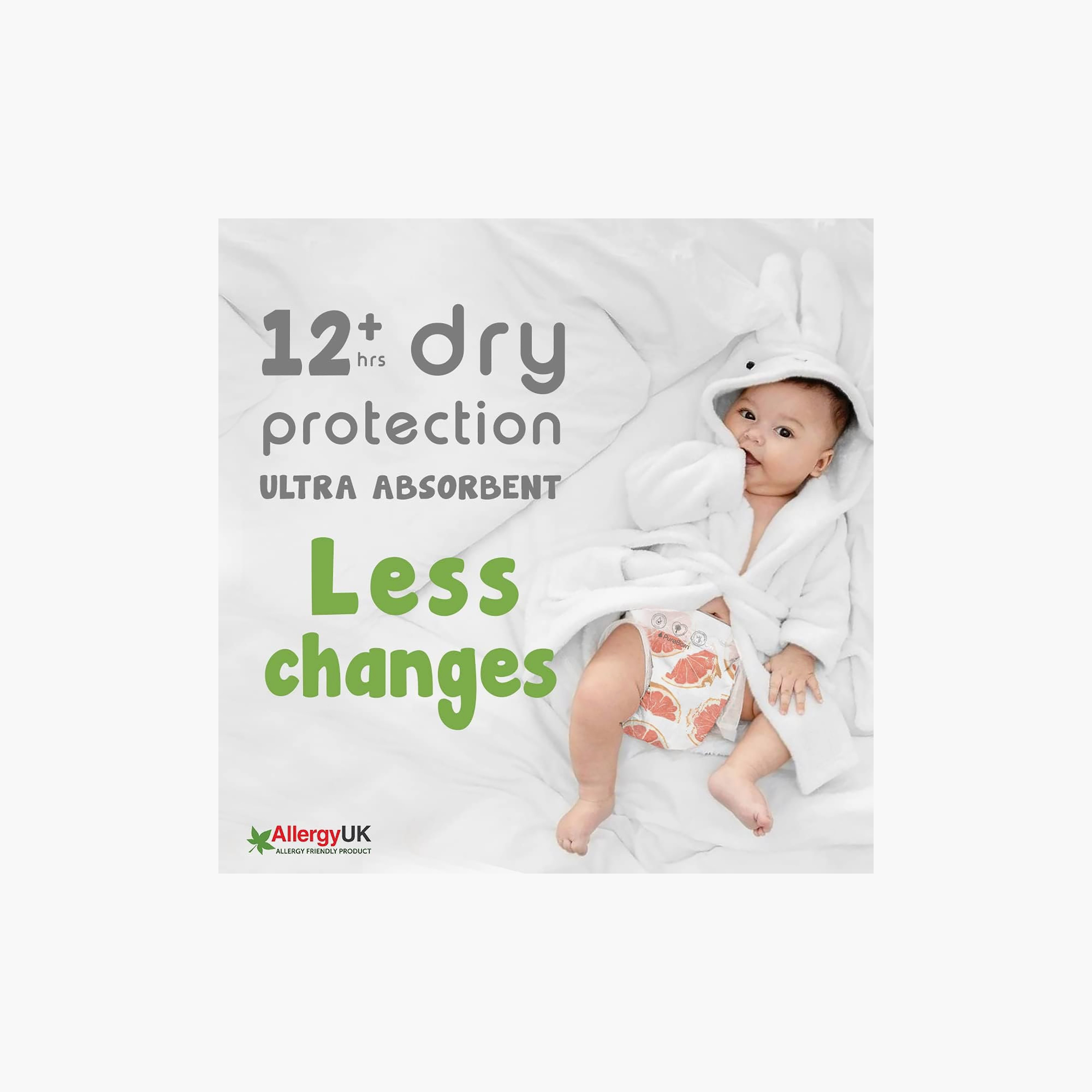 Pure Born 88-Piece Organic Bamboo Diapers Set - Size 5-baby-diapering-diapers-image-3