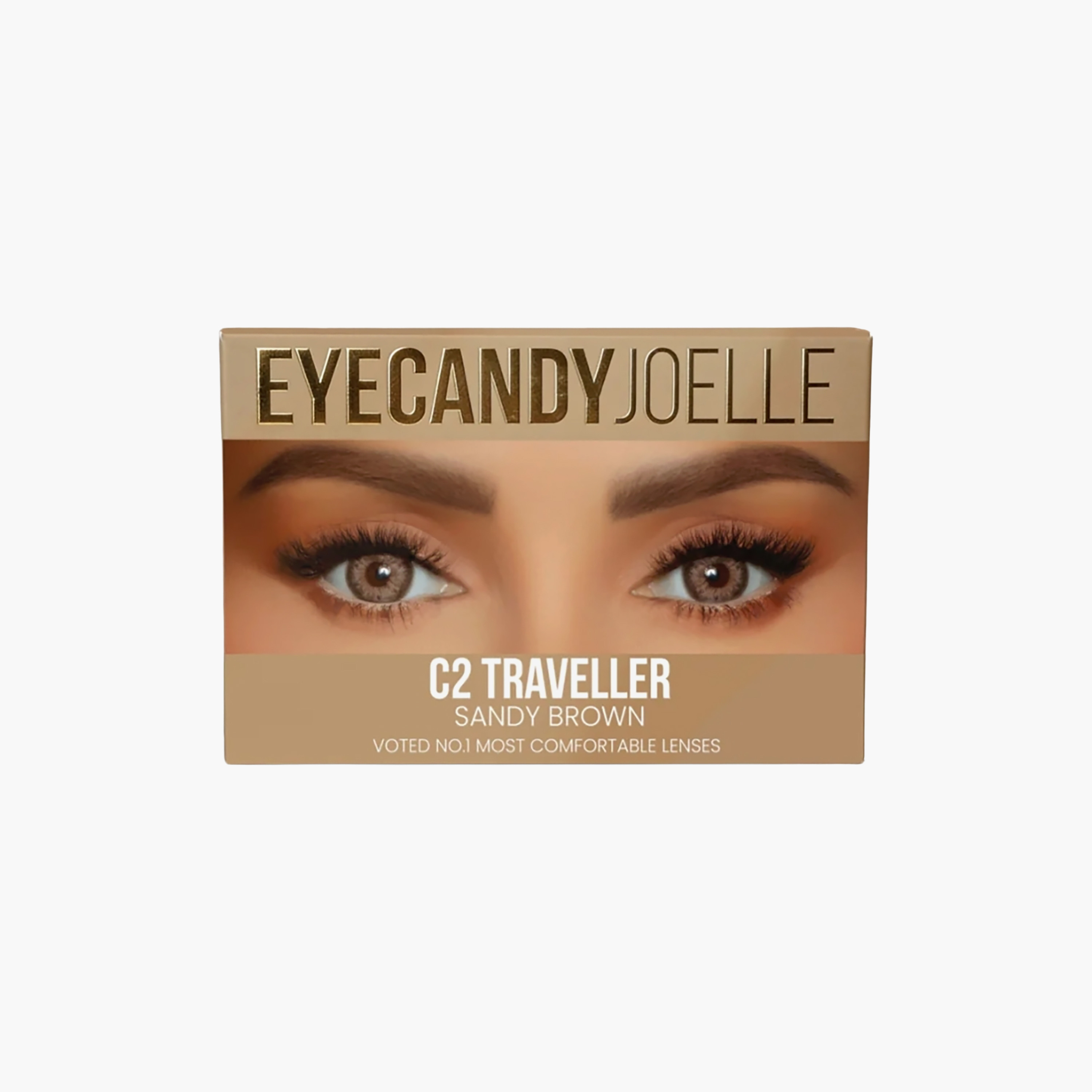 عدسات لاصقة من نوع Eyecandy Joelle C2 Traveller، زوج واحد-beautyandpersonalcare-makeup-eyes-colorcontactlenses-image-1