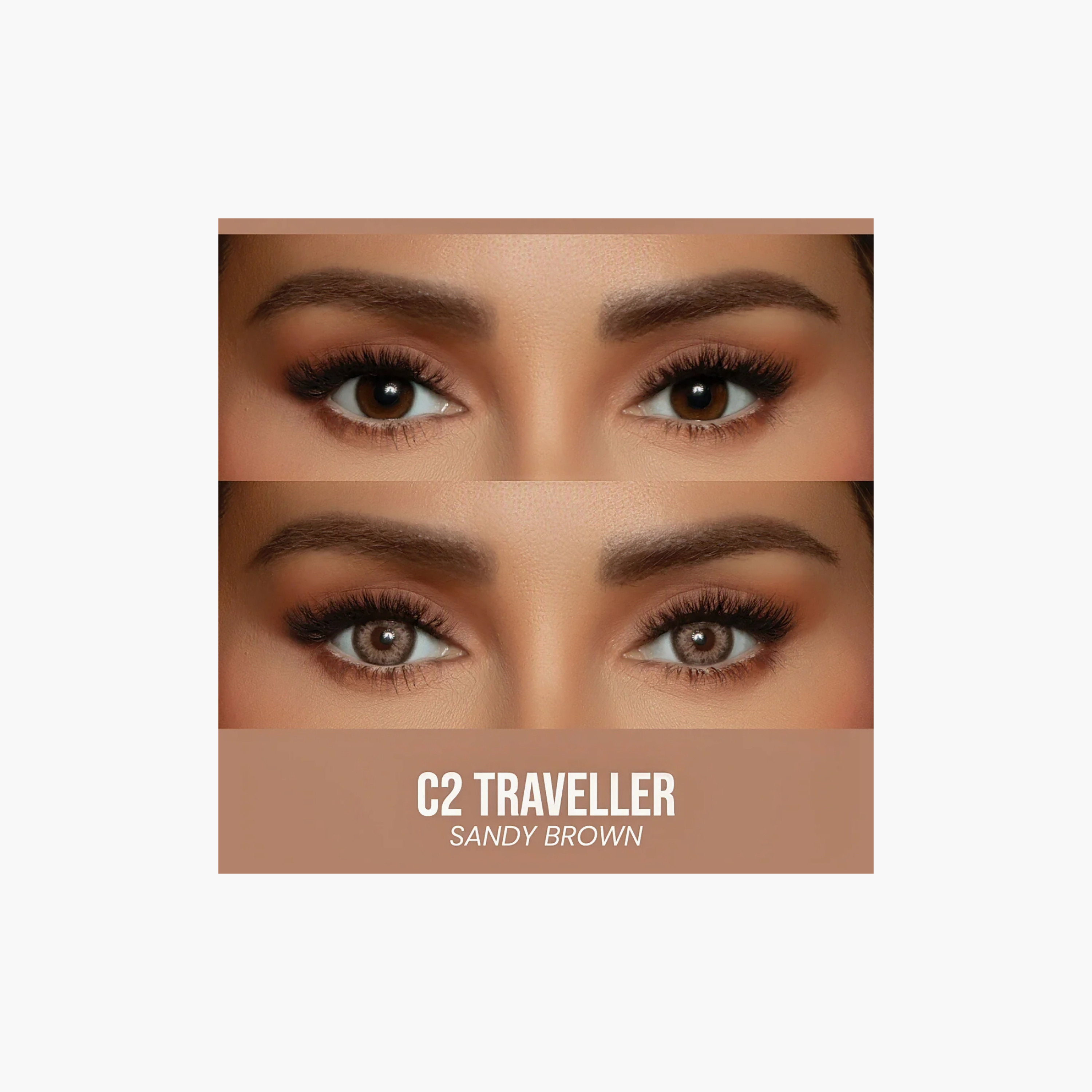 عدسات لاصقة من نوع Eyecandy Joelle C2 Traveller، زوج واحد-beautyandpersonalcare-makeup-eyes-colorcontactlenses-image-4