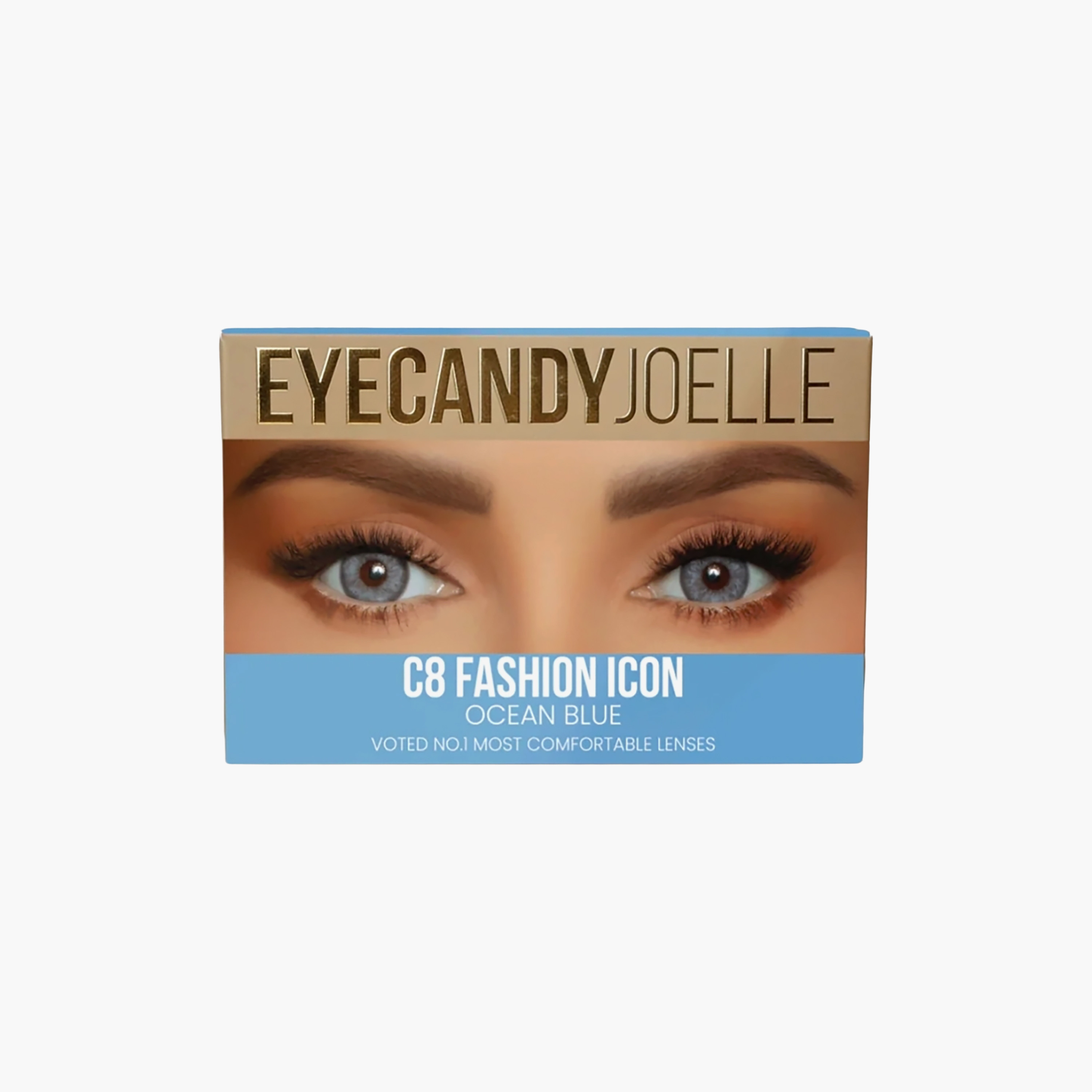 عدسات لاصقة من إي كاندي جويل سي 8 فاشن أيكون، زوج واحد-beautyandpersonalcare-makeup-eyes-colorcontactlenses-image-1