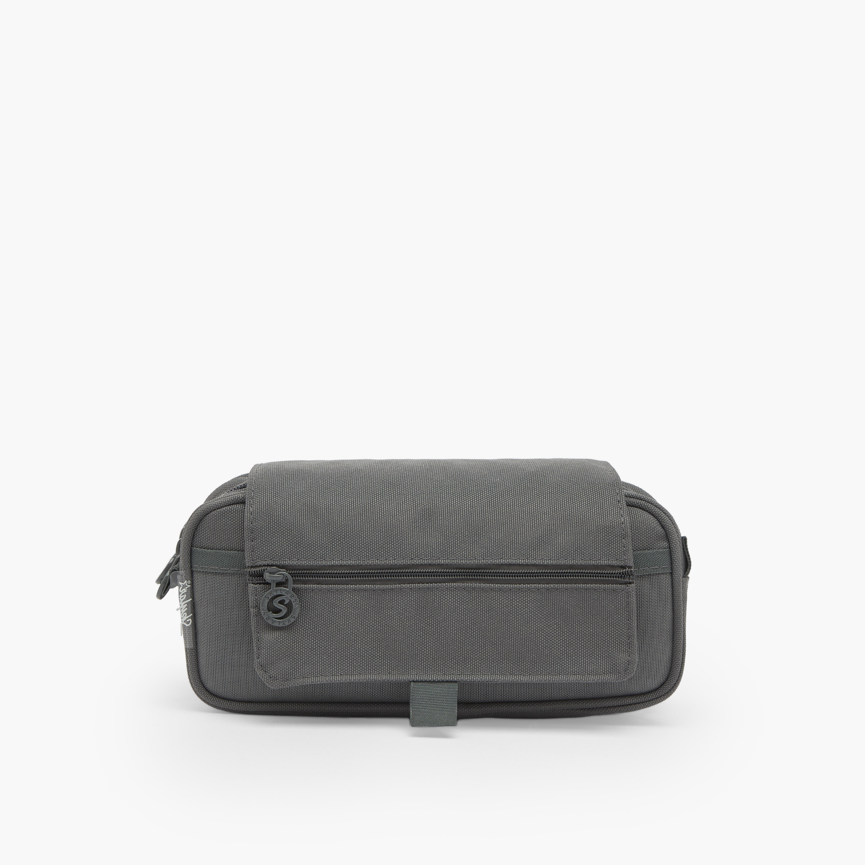 مقلمة سادة بثلاثة أقسام من سكايلار-school-stationery-pencilcases-image-1