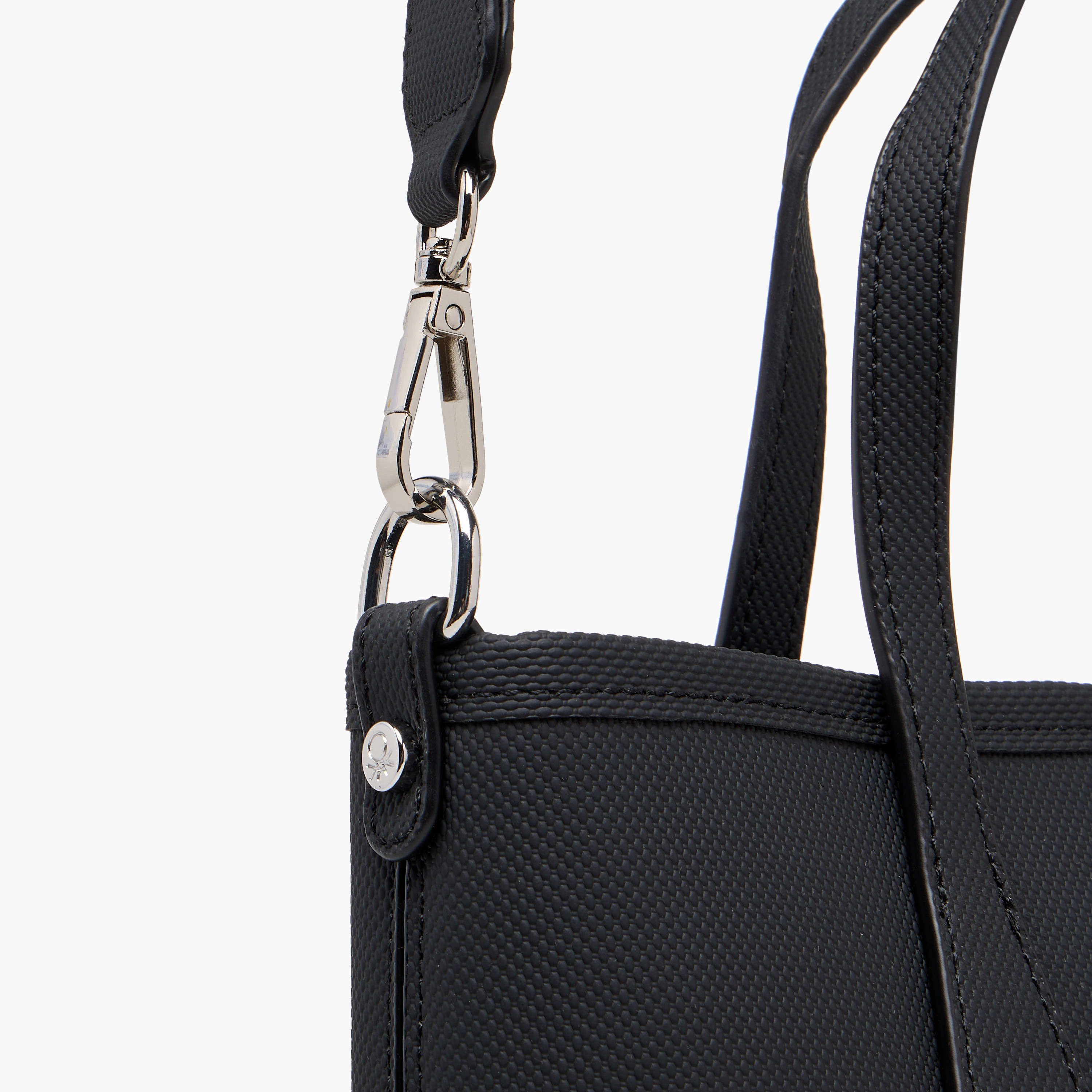 شنطة توتي سادة بحزام كتف قابل للفصل من يونايتد كلرز أوف بينيتون-women-bagsandwallets-handbags-image-6