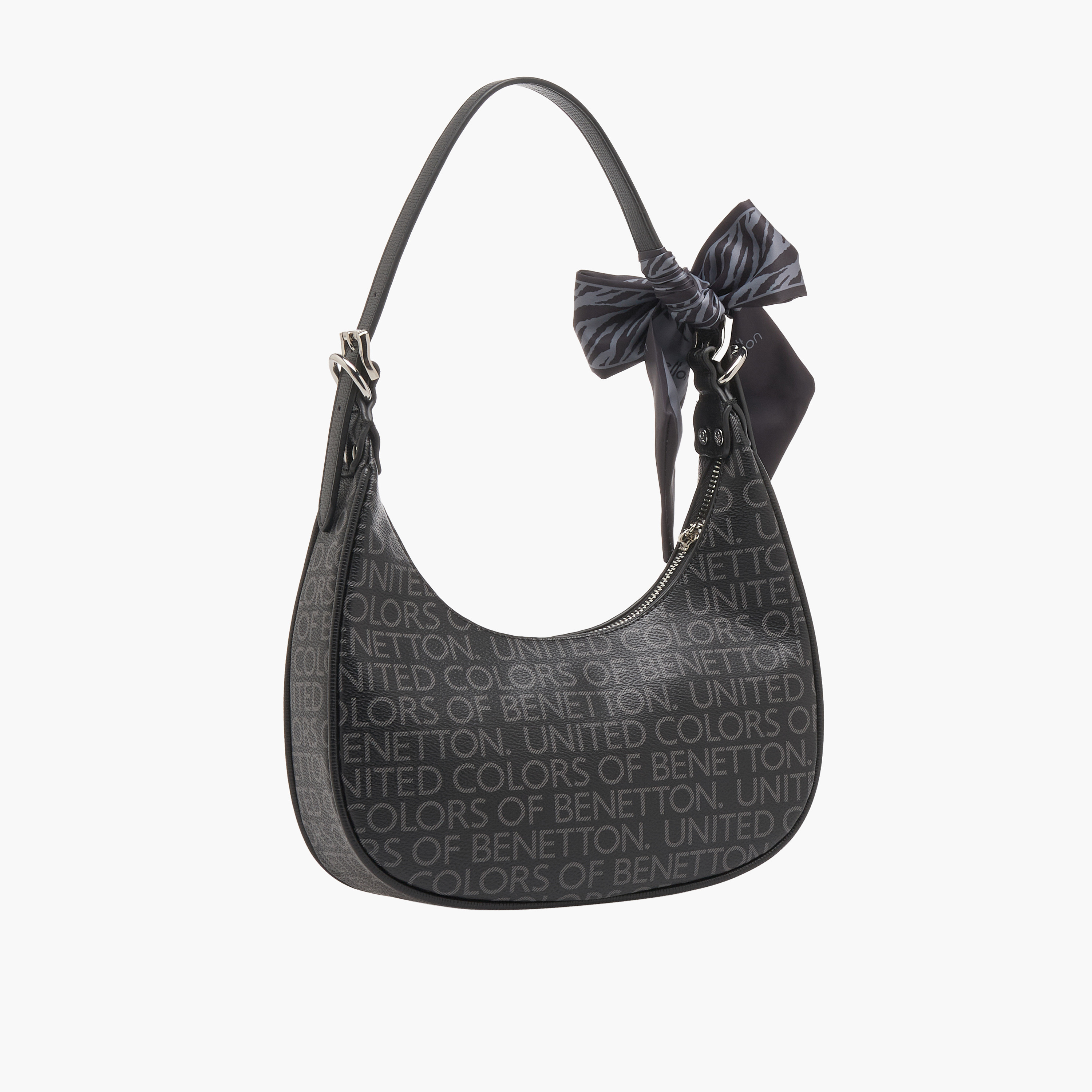 شنطة باجيت بحمالة قابلة للتعديل وزينة شرابة من يونايتد كلرز أوف بينيتون-women-bagsandwallets-handbags-image-4