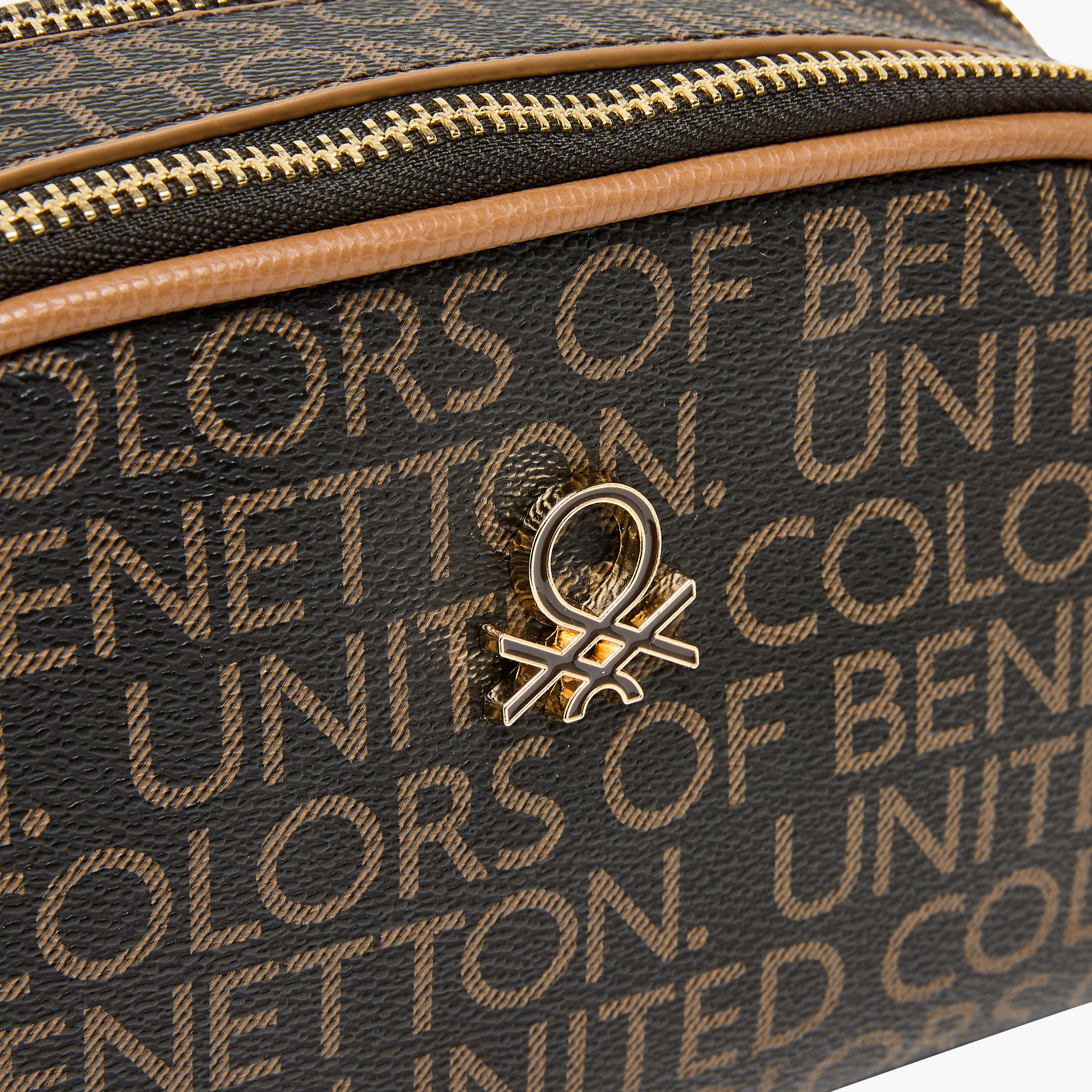 United Colors of Benetton Monogram Print Crossbody Bag with Detachable Pouch-women-bagsandwallets-handbags-image-7