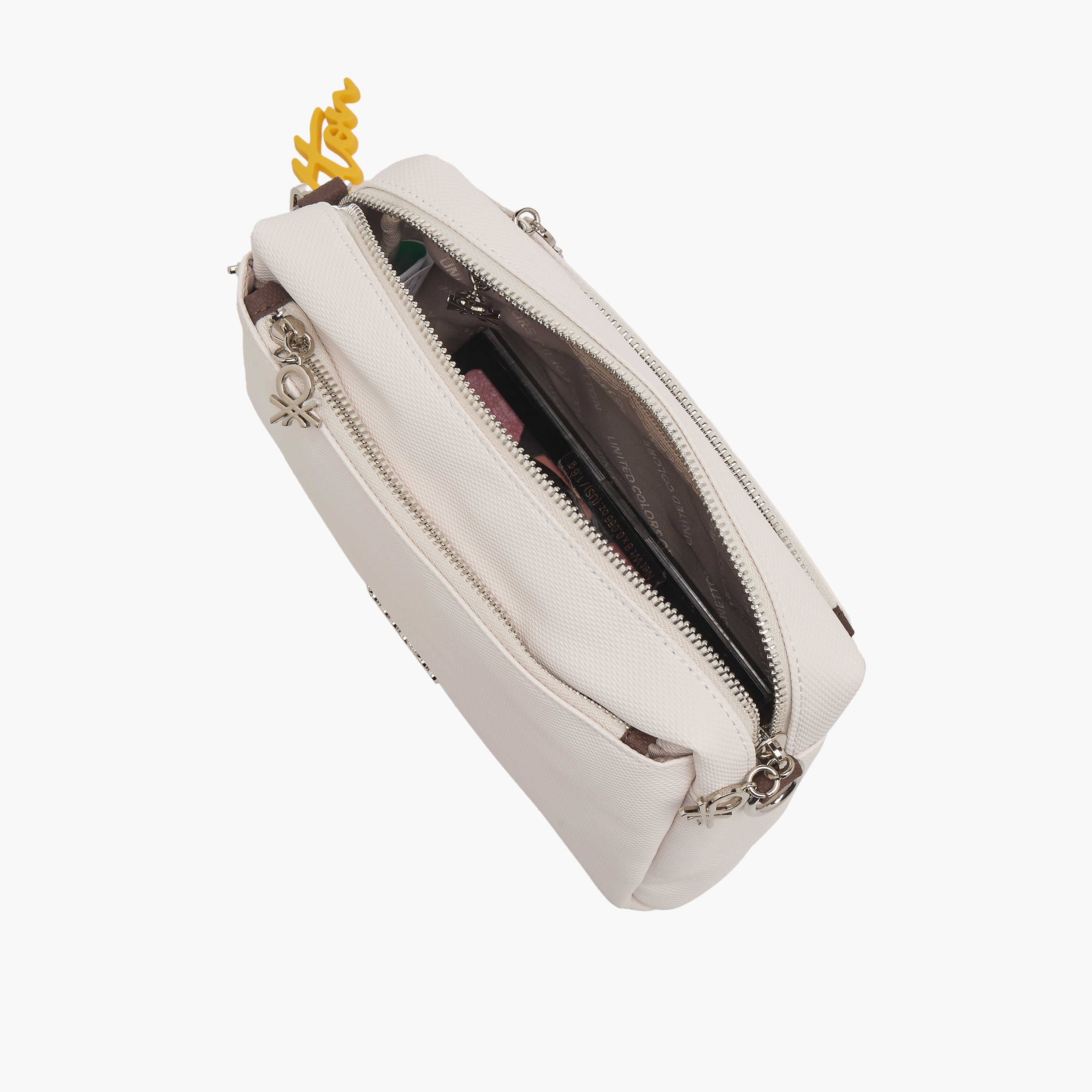 United Colors of Benetton Solid Crossbody Bag with Detachable Strap-women-bagsandwallets-handbags-image-7