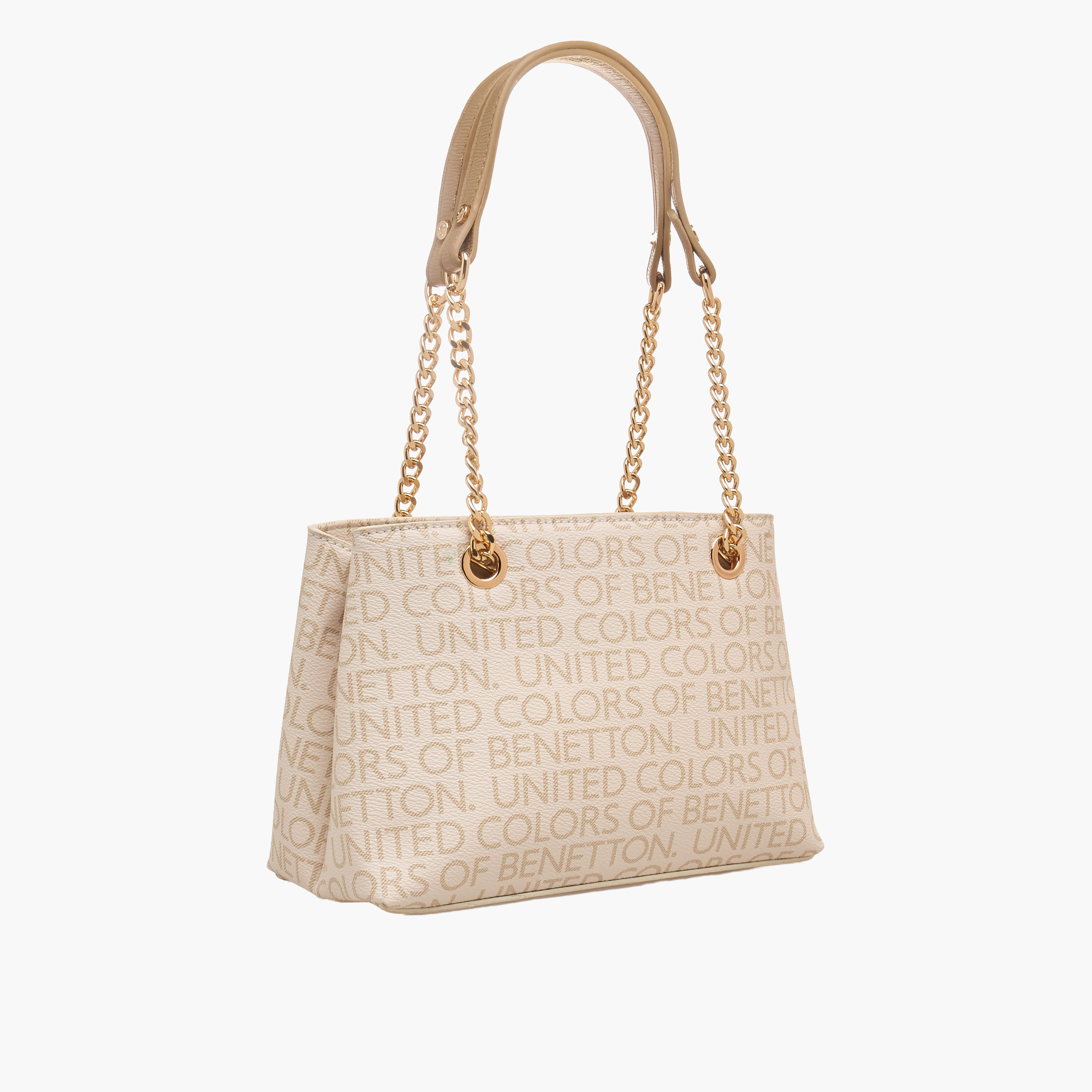 شنطة توتي بطبعات مونوجرام مع سحاب إغلاق من يونايتد كولورز أوف بينيتون-women-bagsandwallets-handbags-image-4