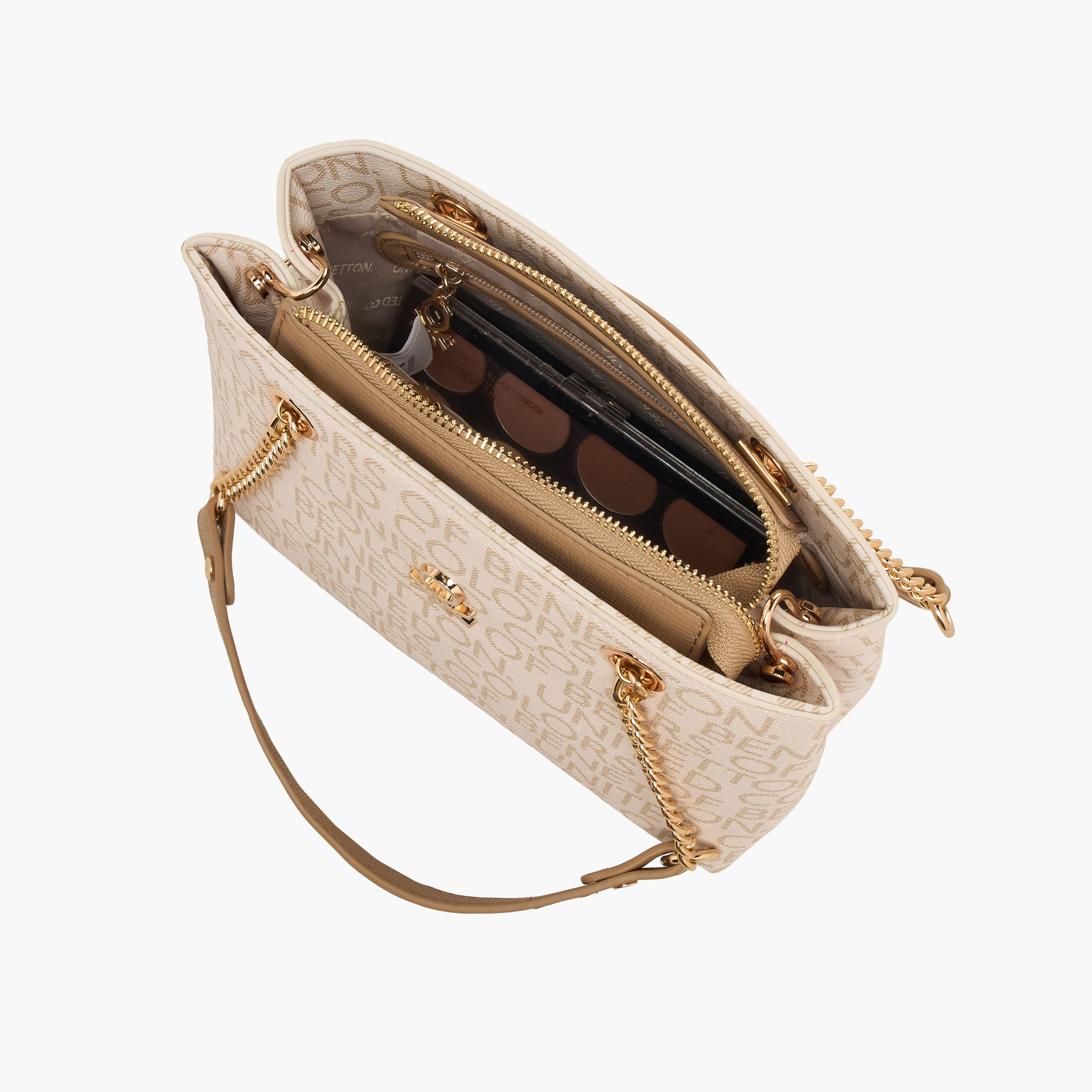 شنطة توتي بطبعات مونوجرام مع سحاب إغلاق من يونايتد كولورز أوف بينيتون-women-bagsandwallets-handbags-image-8