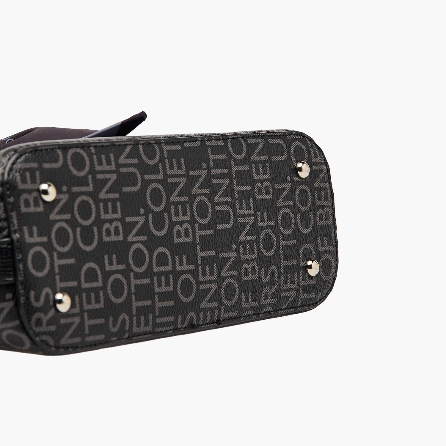 United Colors of Benetton Monogram Print Tote Bag with Scarf Accent-women-bagsandwallets-handbags-image-6