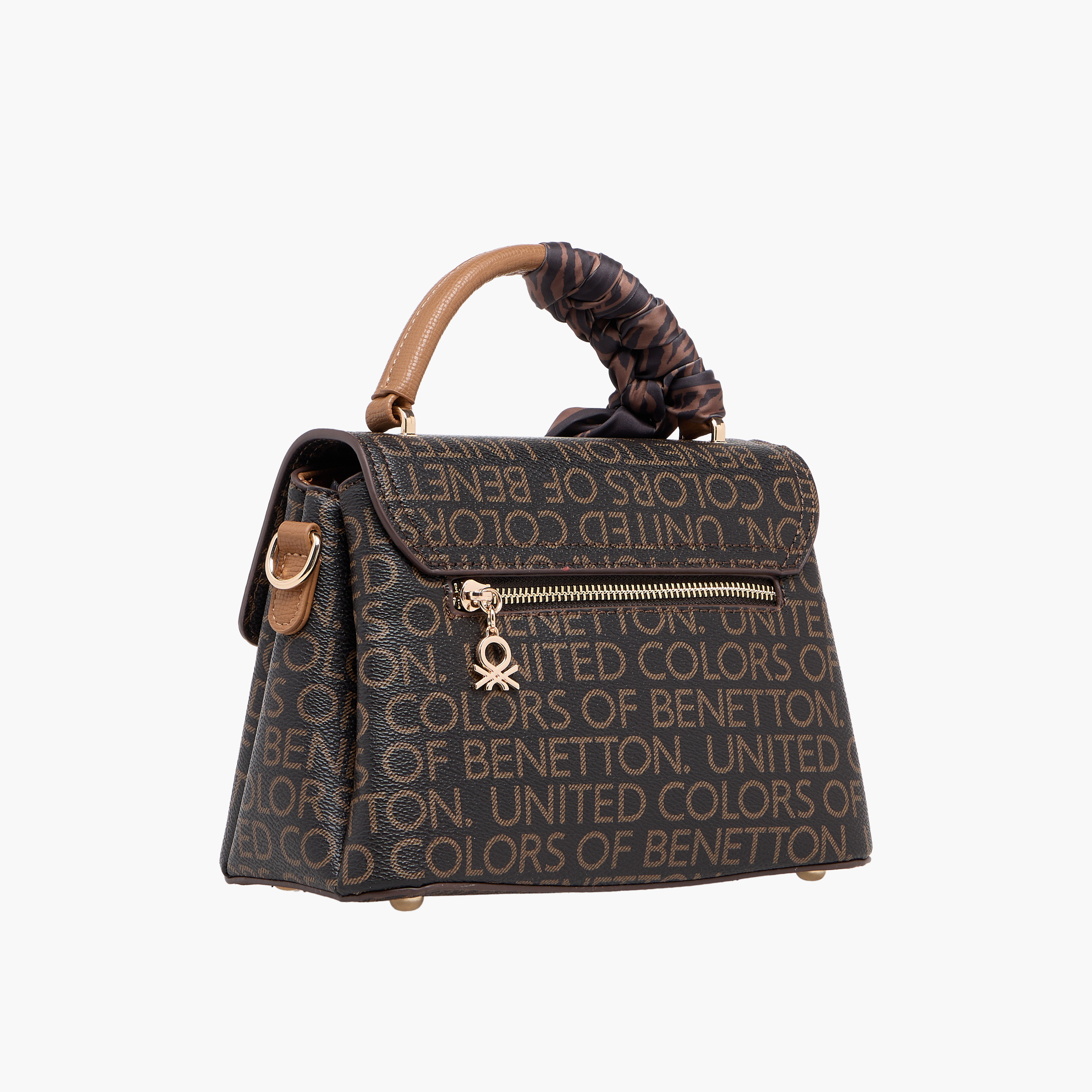 United Colors of Benetton Printed Crossbody Bag with Scarf Accent-women-bagsandwallets-handbags-image-4