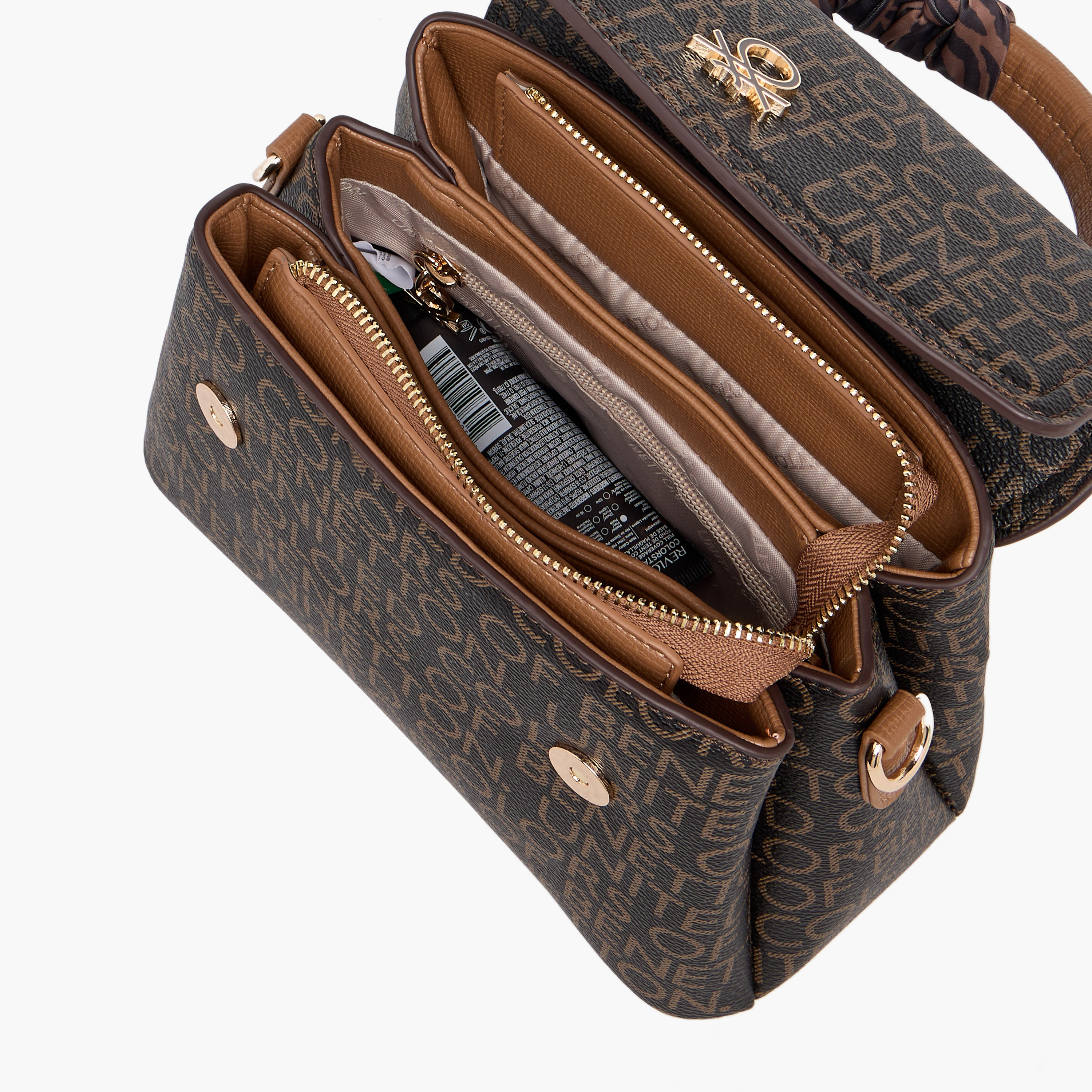 United Colors of Benetton Printed Crossbody Bag with Scarf Accent-women-bagsandwallets-handbags-image-8