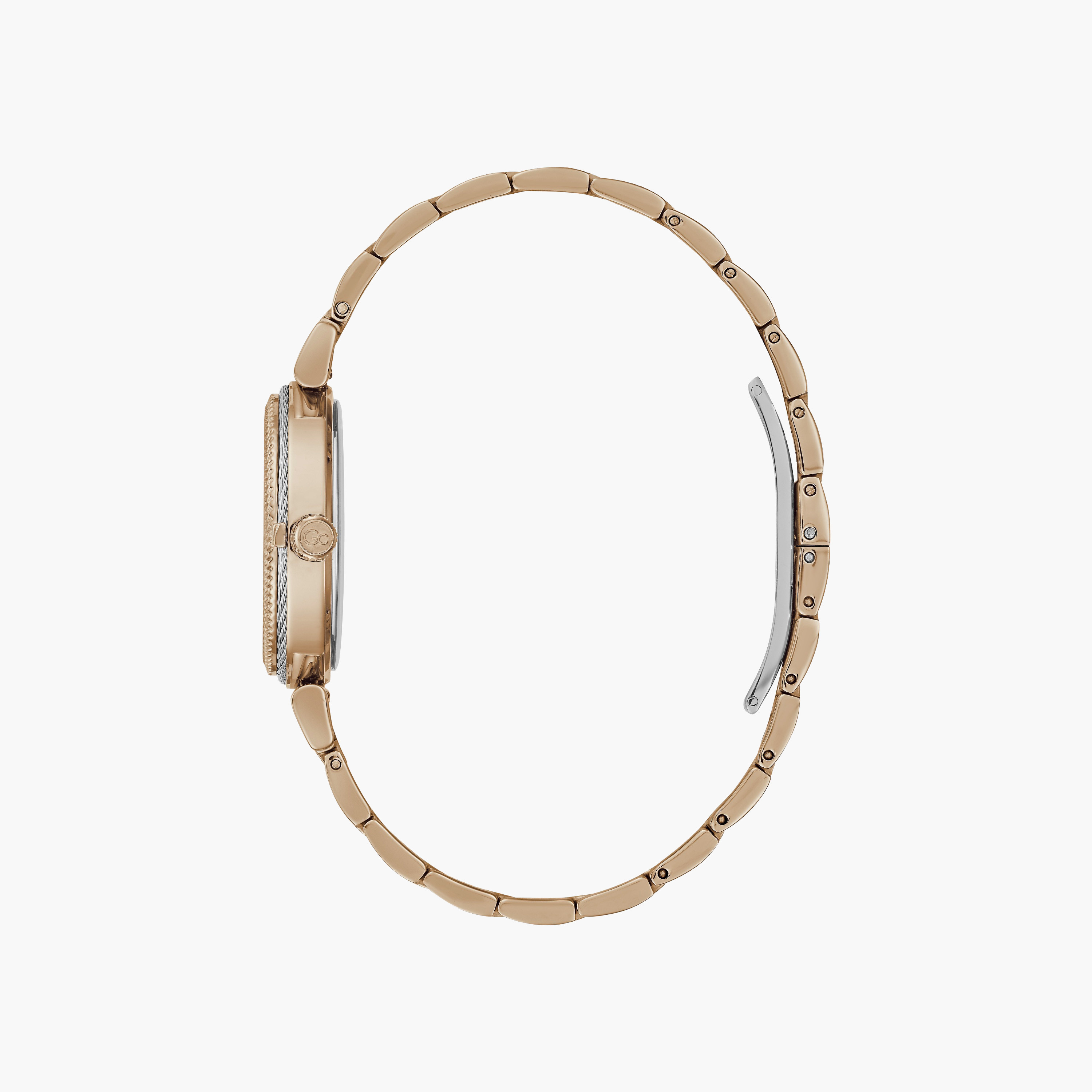 Guess Textured Bezel Analogue Watch-women-watchesandjewellery-watches-image-2