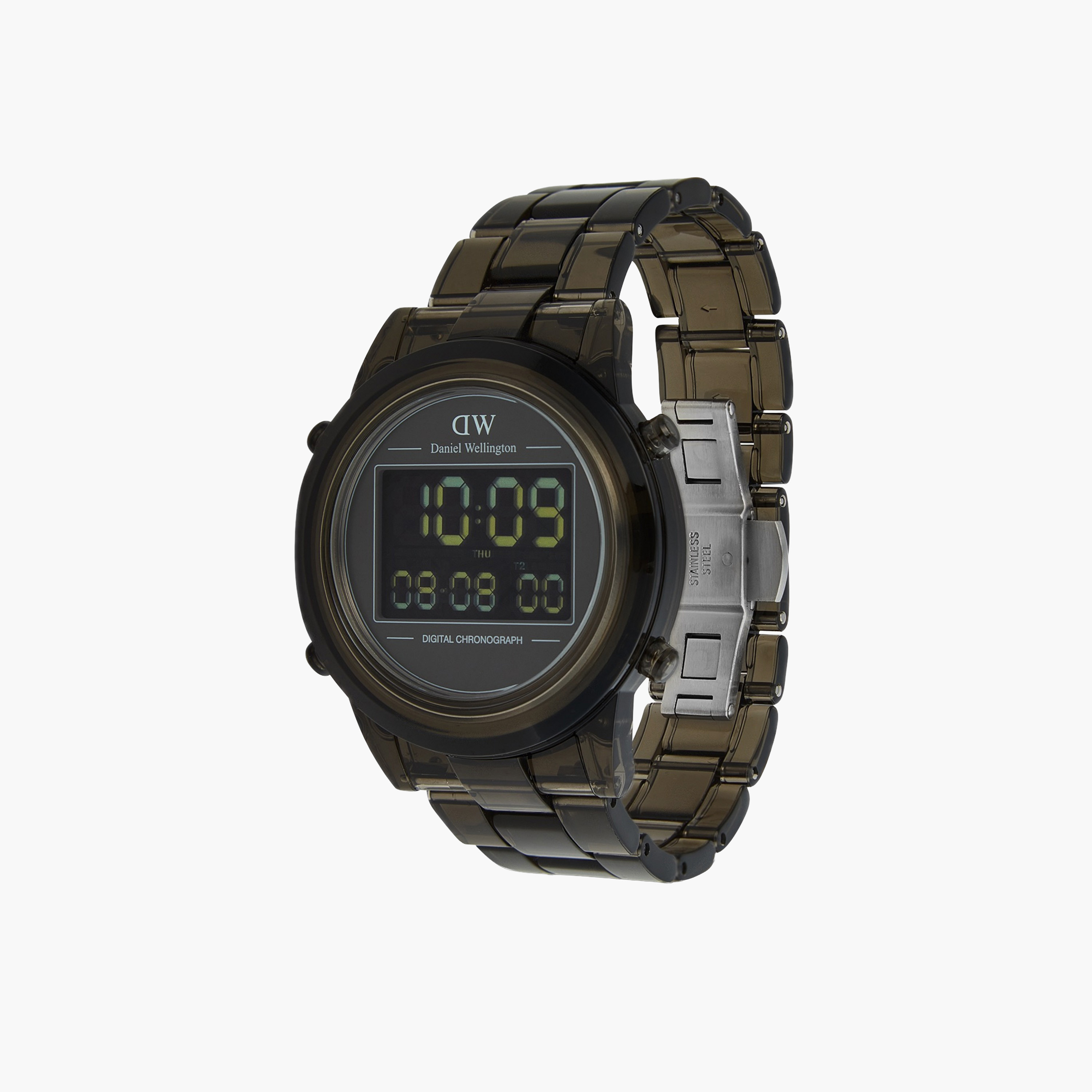 Daniel Wellington Digital Chronograph Link Bracelet Watch 42mm-men-watchesandjewellery-watches-image-2