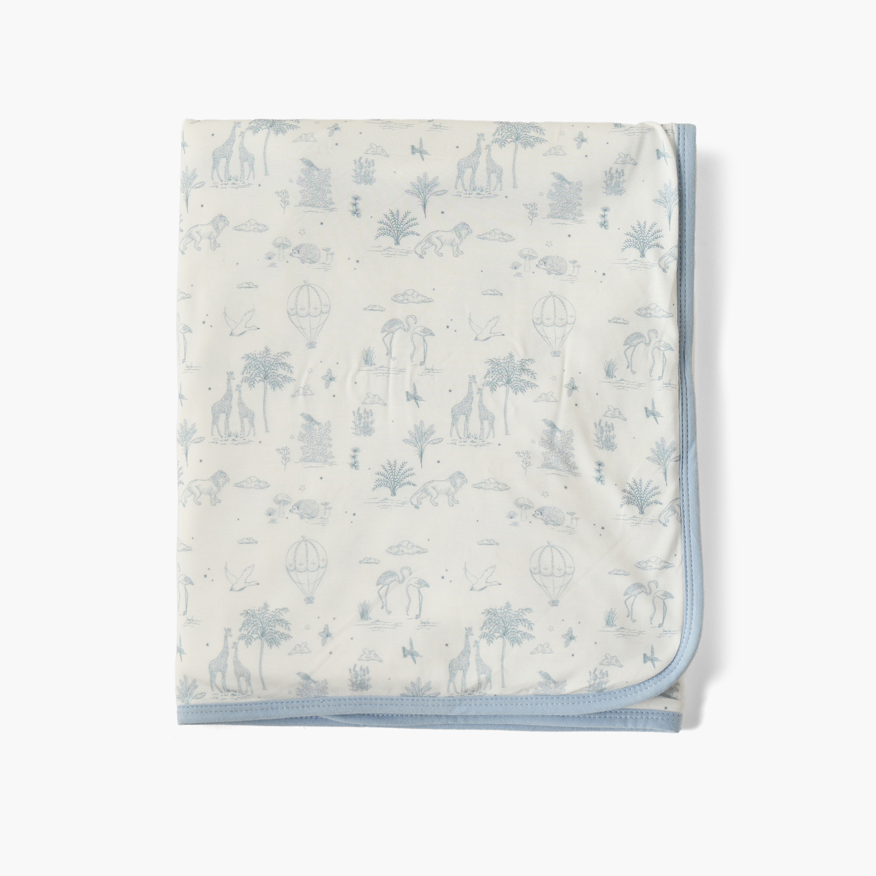 Giggles Velour Safari Print Raschel Blanket-baby-nursery-blanketsandswaddles-blanketsandquilts-image-3
