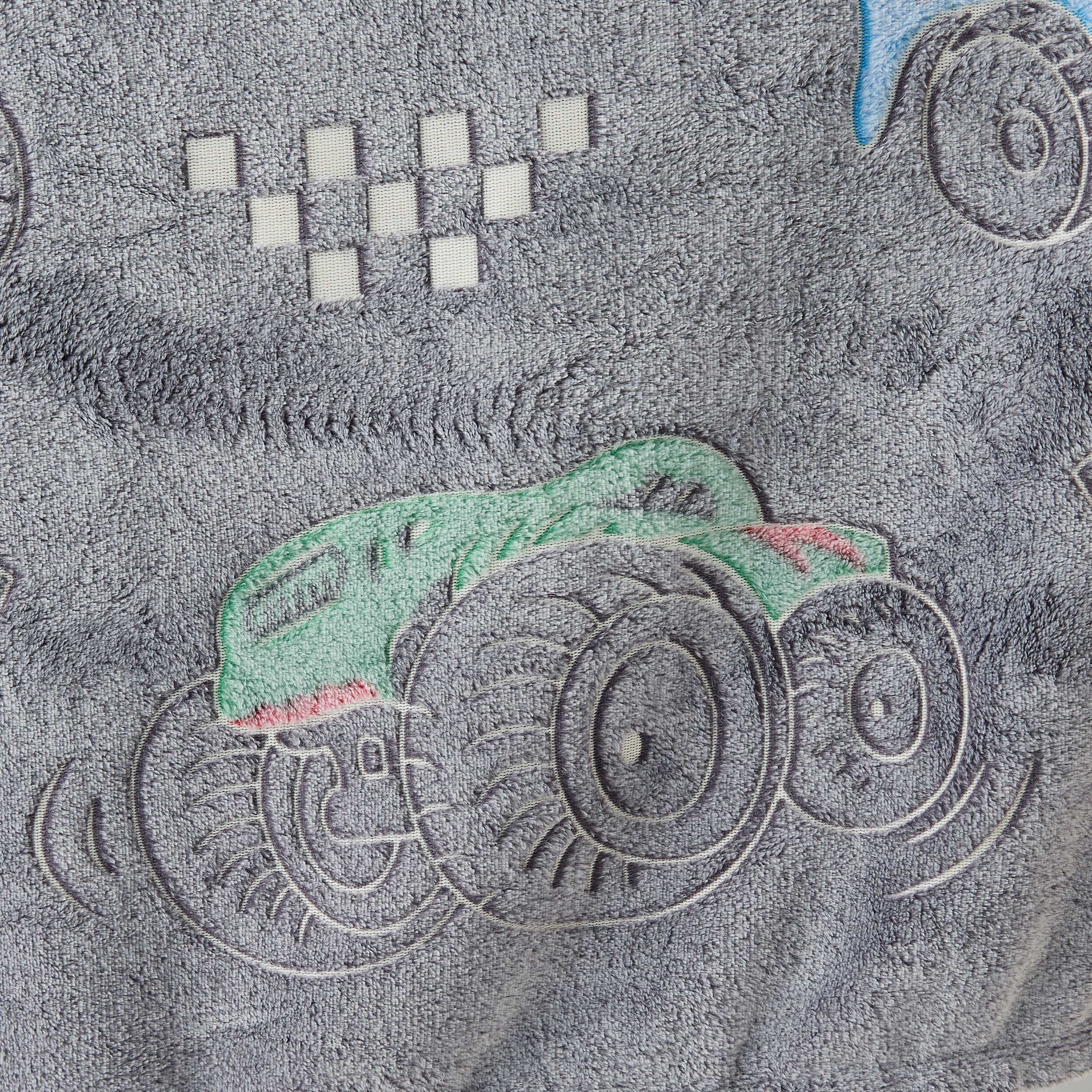Juniors Raschel Blanket with Glow in the Dark Car Print, 150x200 cm-baby-nursery-blanketsandswaddles-blanketsandquilts-image-5