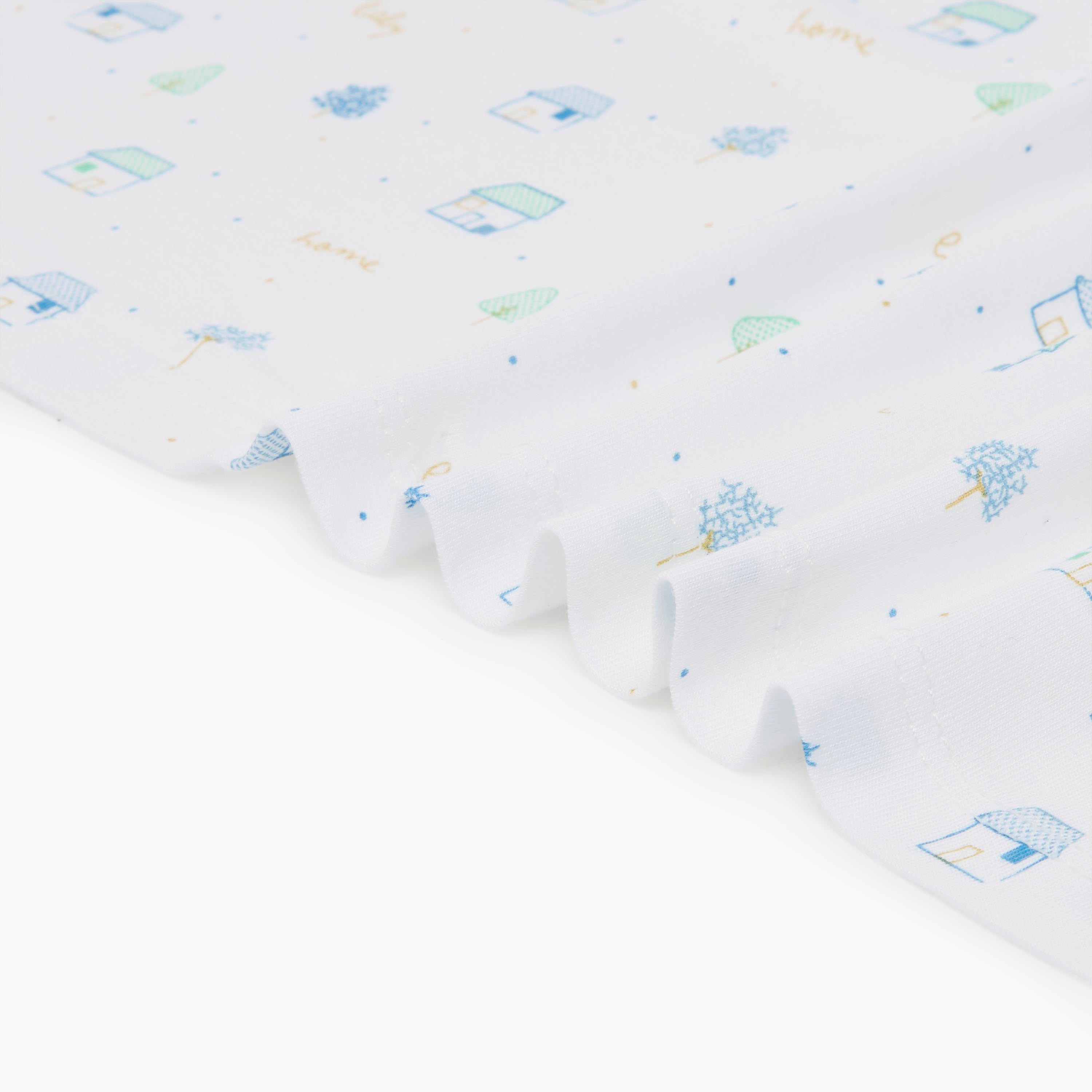 بطانية بطبعات مع قبعة متطابقة من جونيورز-baby-nursery-blanketsandswaddles-blanketsandquilts-image-8