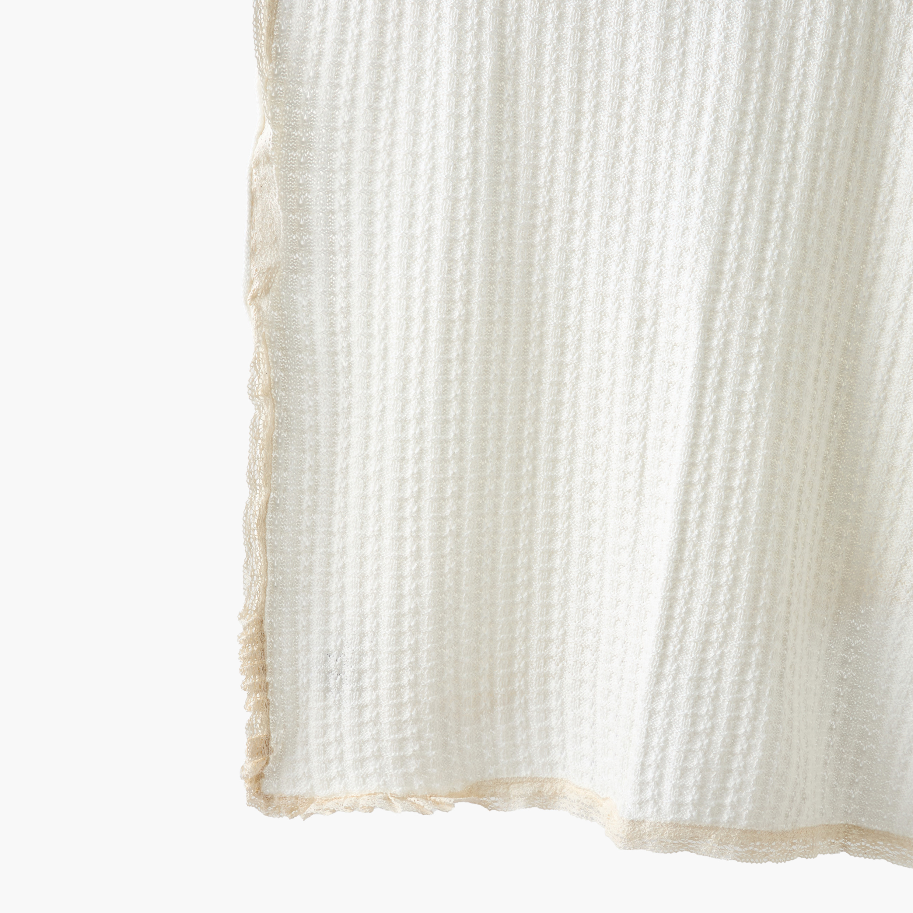 Giggles Cotton Lace Trim Blanket - 80x100 cm-baby-nursery-blanketsandswaddles-receivingblankets-image-5