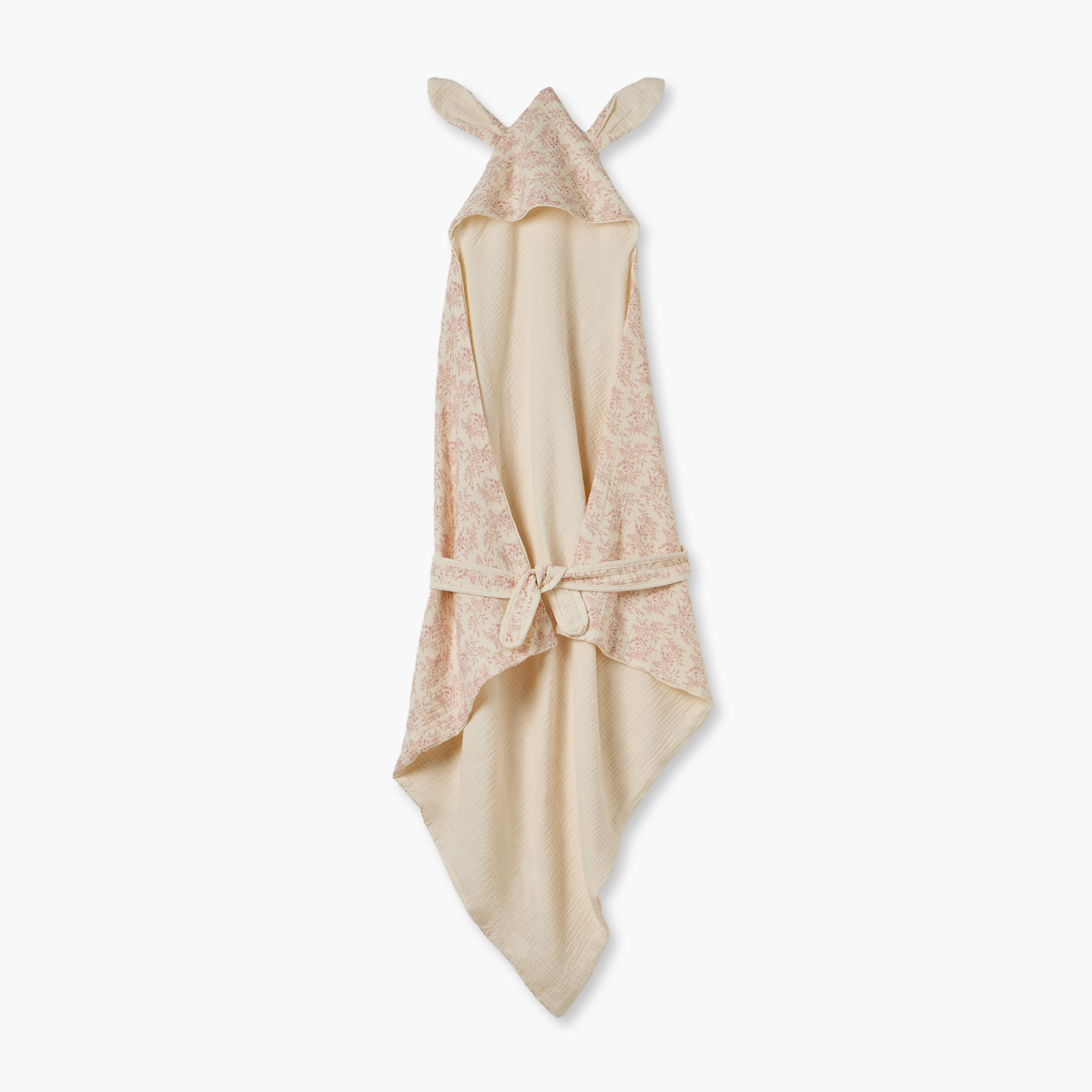 Juniors Cotton Hooded Receiving Blanket - 90x90 cm-baby-nursery-blanketsandswaddles-blanketsandquilts-image-3