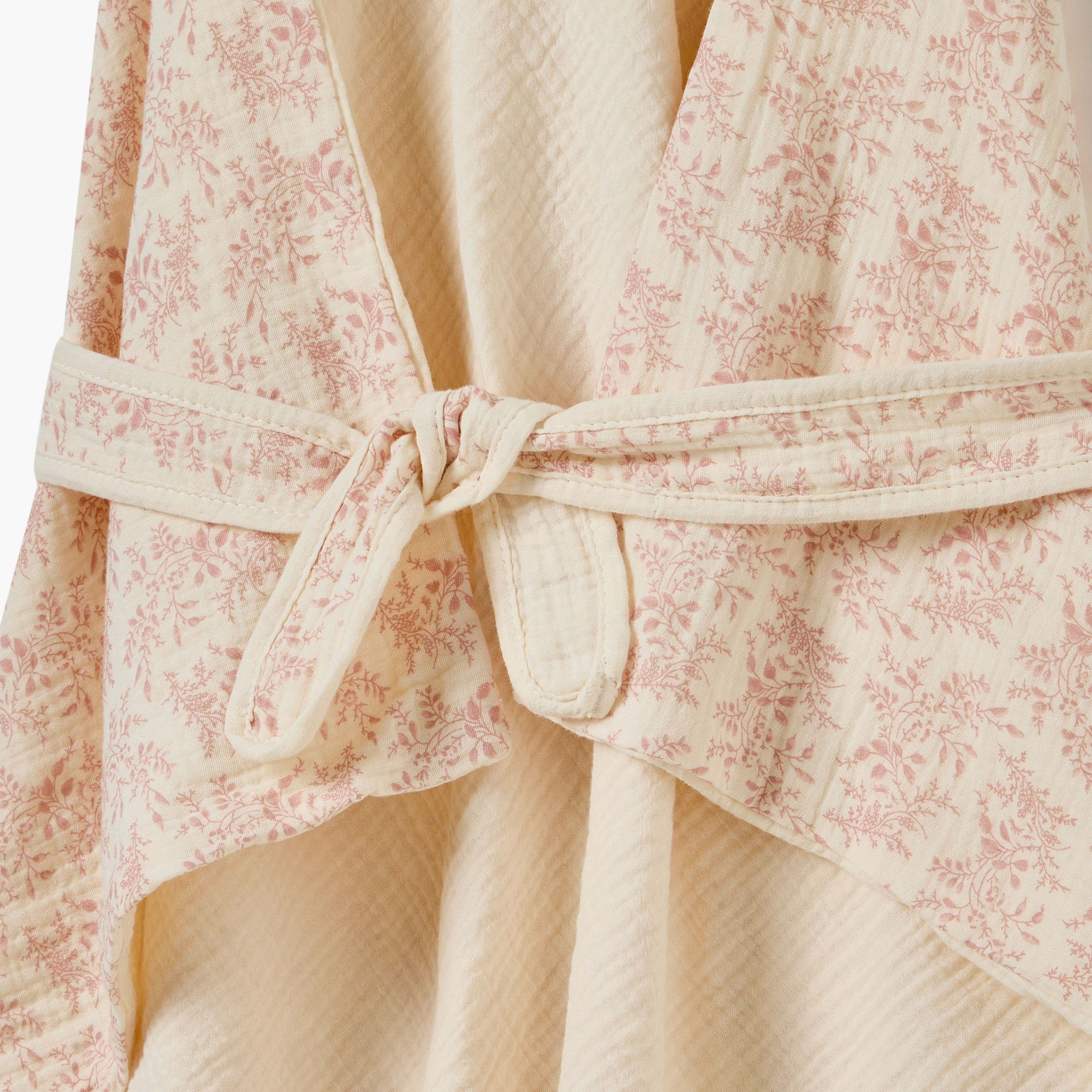 Juniors Cotton Hooded Receiving Blanket - 90x90 cm-baby-nursery-blanketsandswaddles-blanketsandquilts-image-6