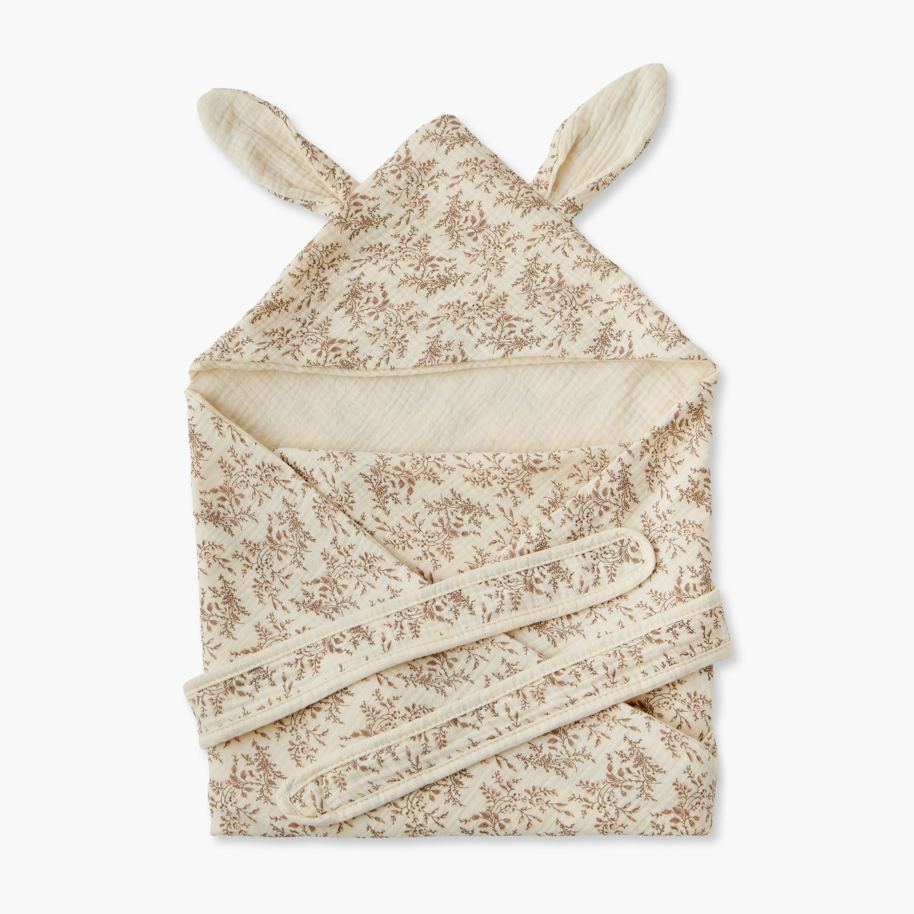 Juniors Cotton Hooded Receiving Blanket - 90x90 cm-baby-nursery-blanketsandswaddles-blanketsandquilts-image-7
