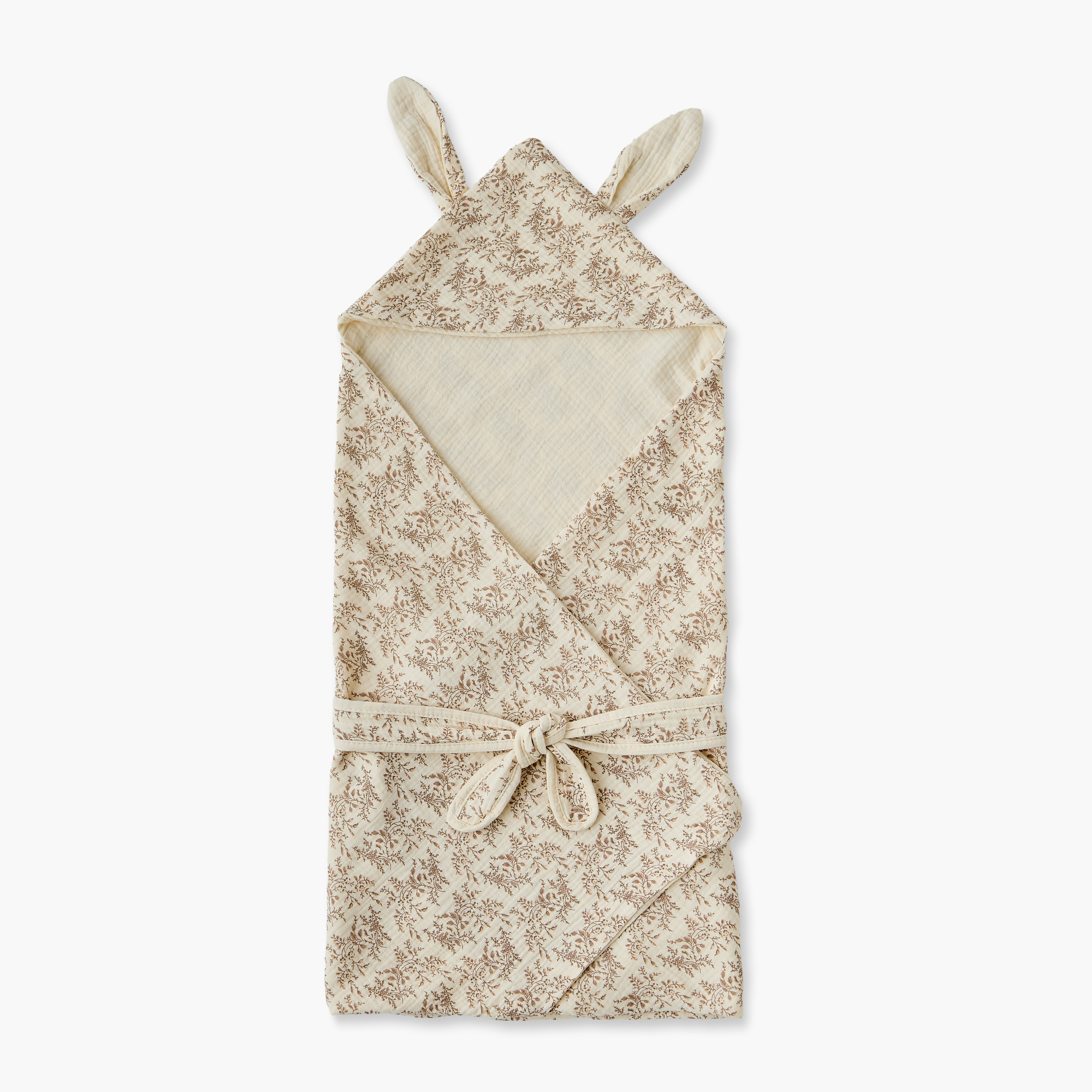Juniors Cotton Hooded Receiving Blanket - 90x90 cm-baby-nursery-blanketsandswaddles-blanketsandquilts-image-8
