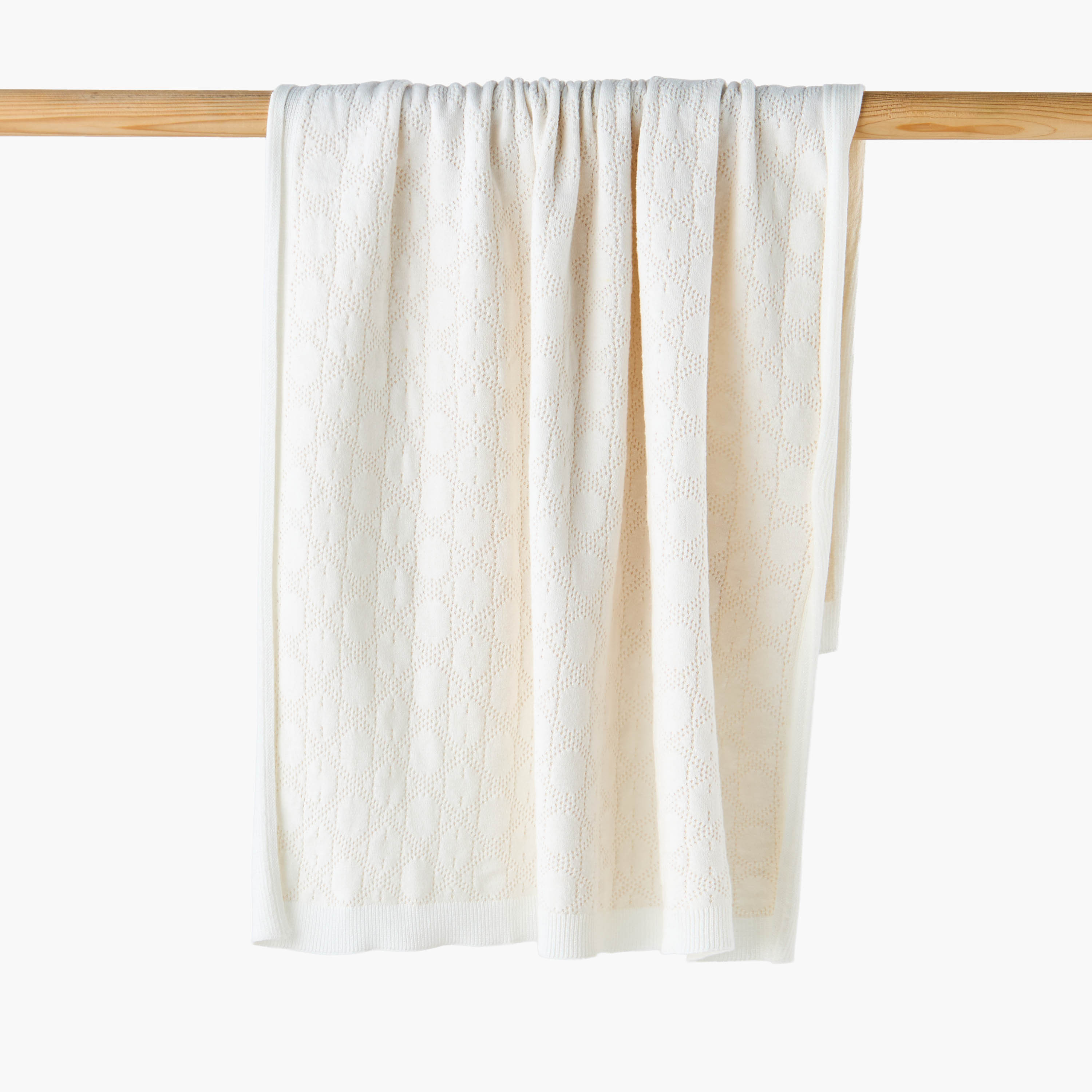 Giggles Textured Blanket - 80x100 cm-baby-nursery-blanketsandswaddles-receivingblankets-image-1