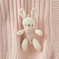 بطانية مضلعة بزينة أرنب من جيجلز - 80x100 سم-baby-nursery-blanketsandswaddles-receivingblankets-image-2