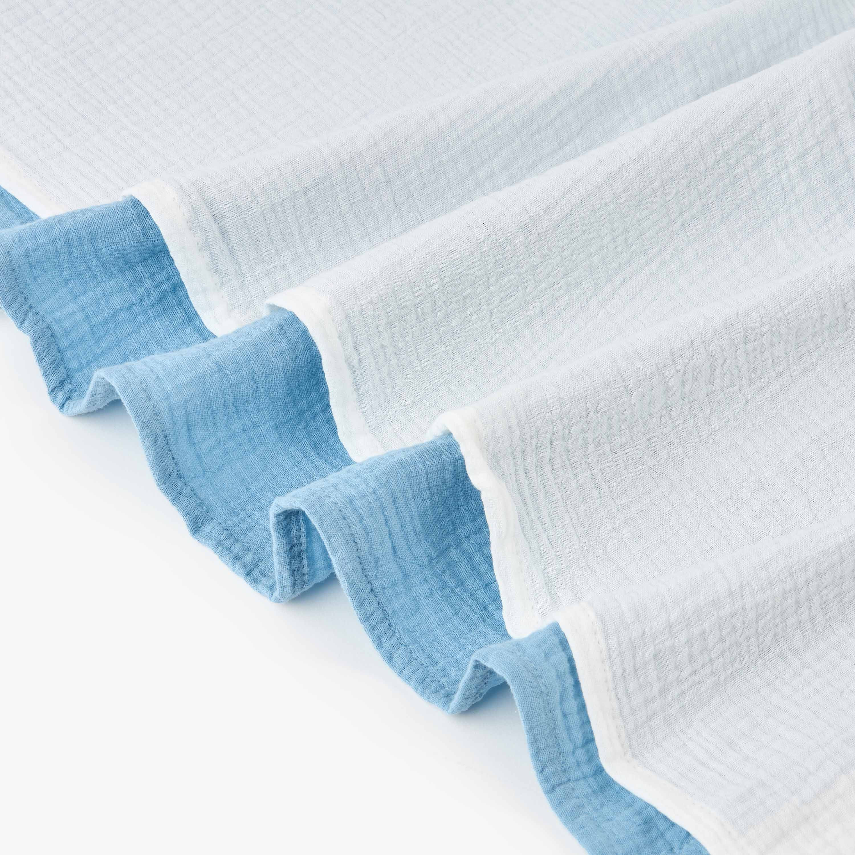 طقم 2 لفافة أطفال موسلين بملمس بارز من جيجلز - 100×100 سم-baby-nursery-blanketsandswaddles-swaddlesandsleepingbags-image-5