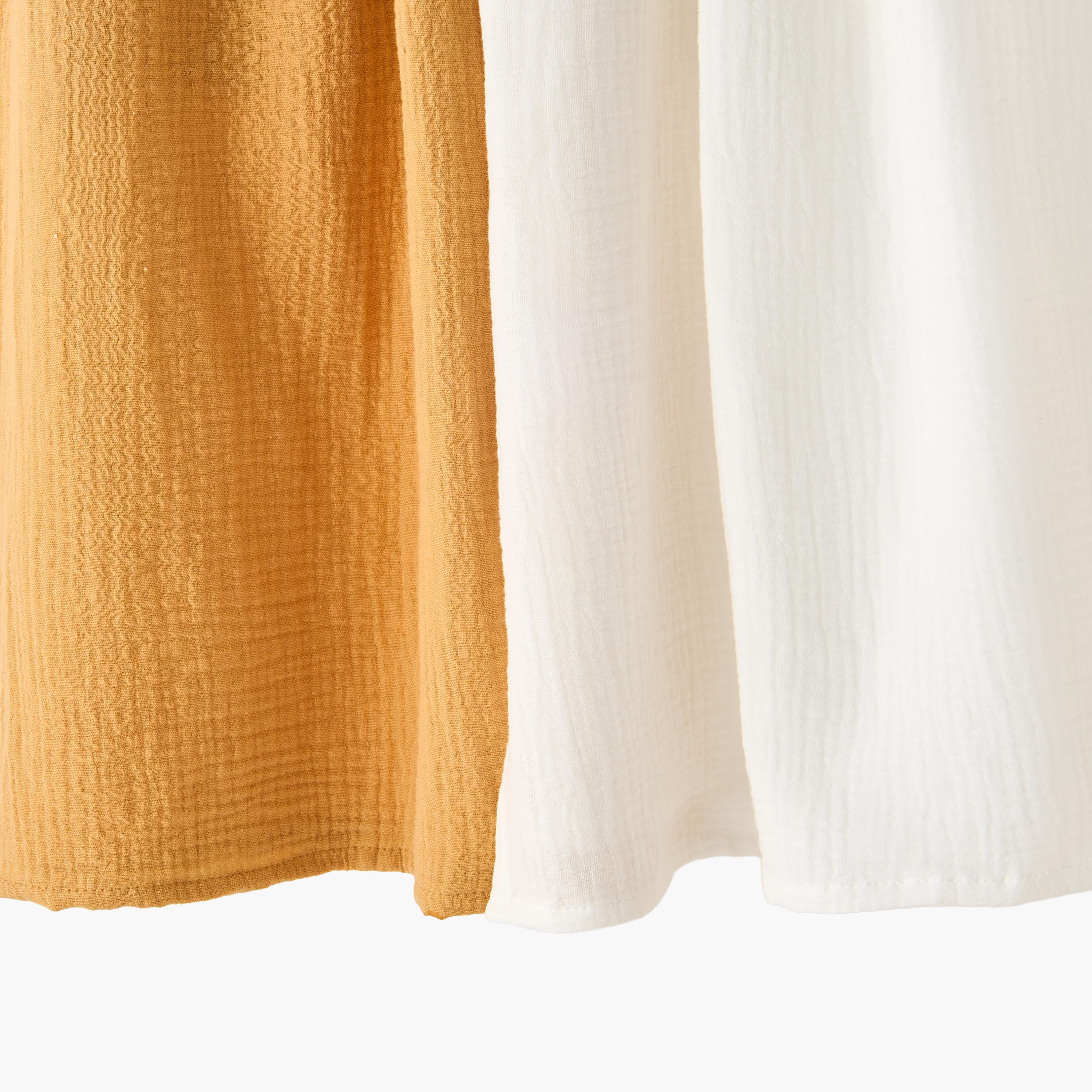 Giggles Muslin Textured Swaddle - Pack of 2 - 100x100 cm-baby-nursery-blanketsandswaddles-swaddlesandsleepingbags-image-4