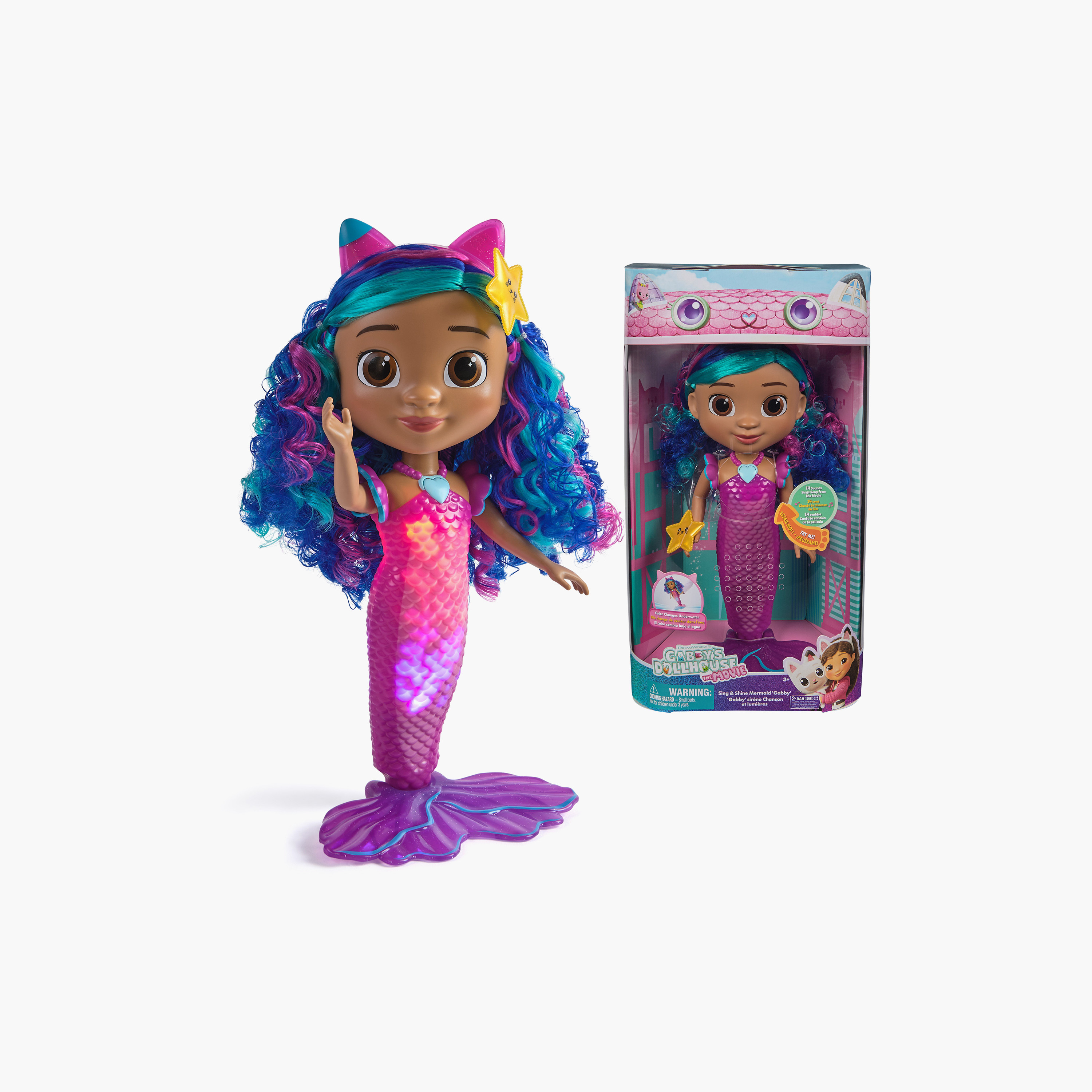 Gabby's Dollhouse Sing & Shine Mermaid Doll-toys-dollsandplaysets-dolls-image-2