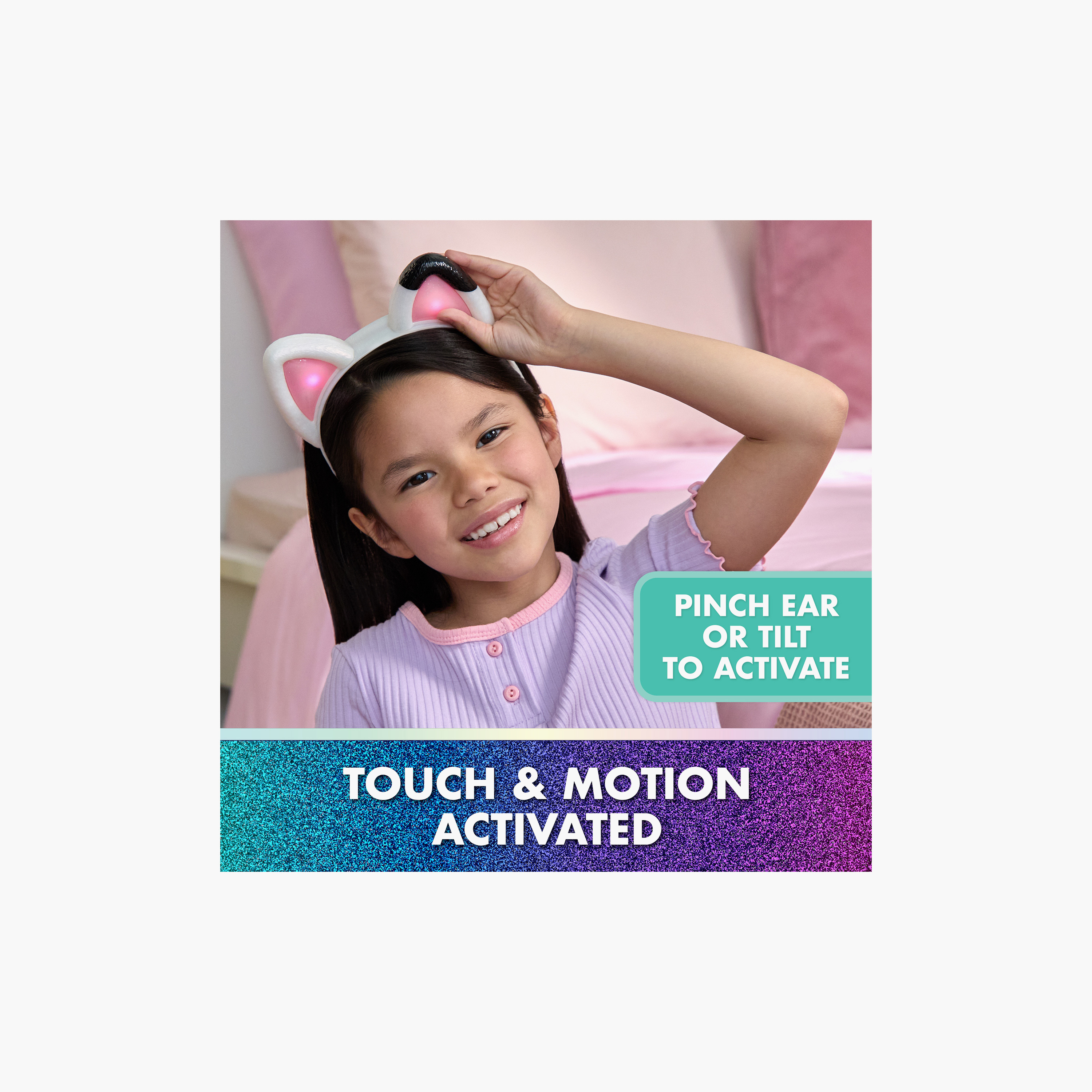 Gabby's Dollhouse Meow Mazing Interactive Ears Headband-girls-accessories-hairaccessories-image-5