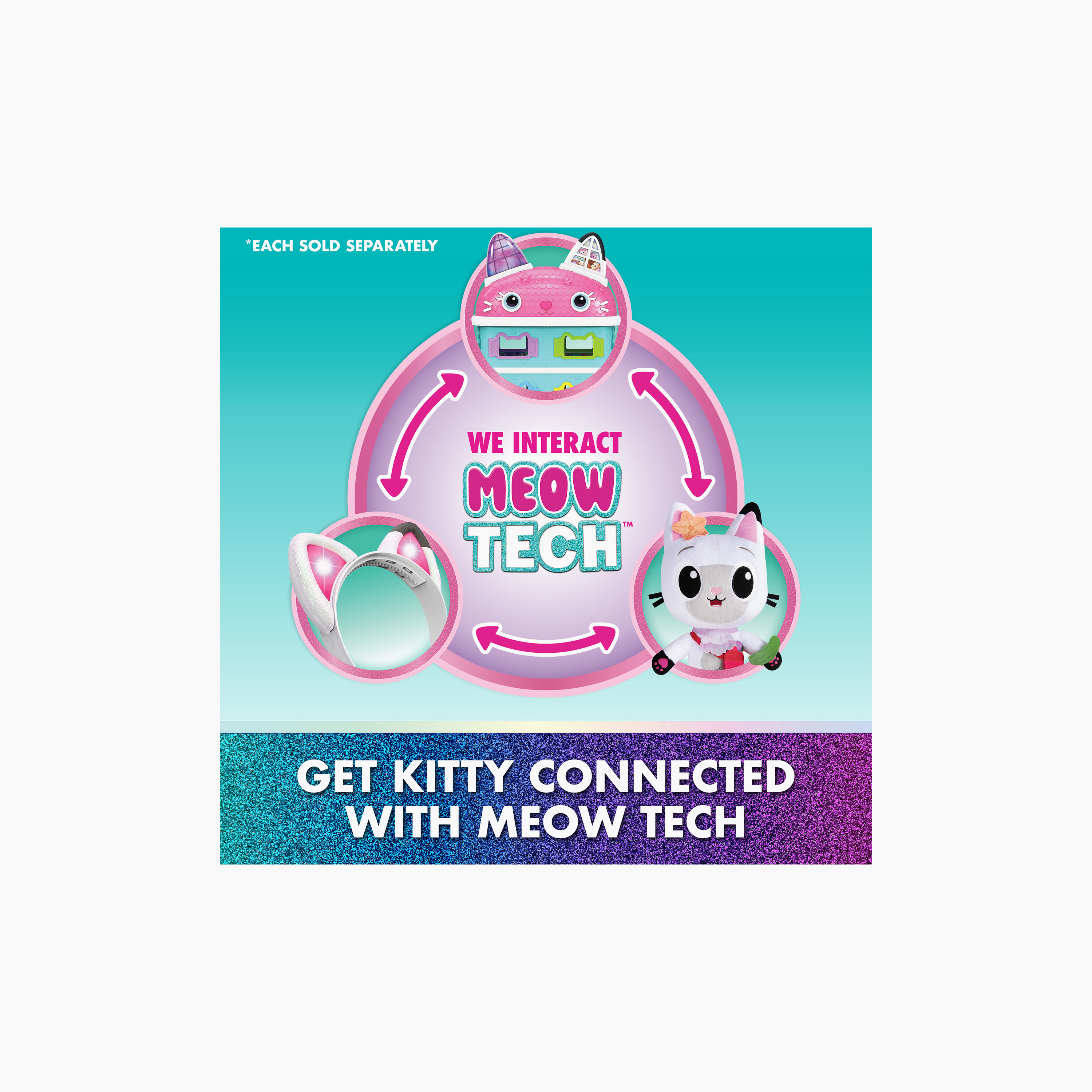 Gabby's Dollhouse Meow Mazing Interactive Ears Headband-girls-accessories-hairaccessories-image-6