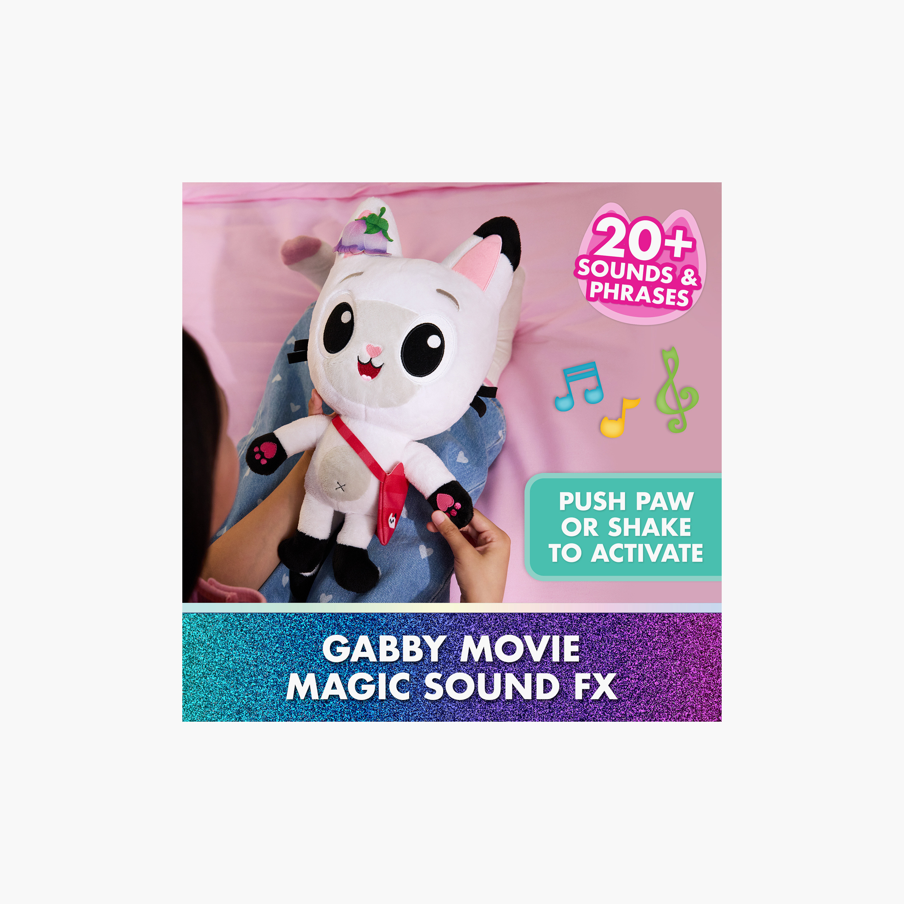 لعبة محشوة تفاعلية "باندي بوز" ناعمة من غابيز دول هاوس-toys-plushsofttoys-image-3