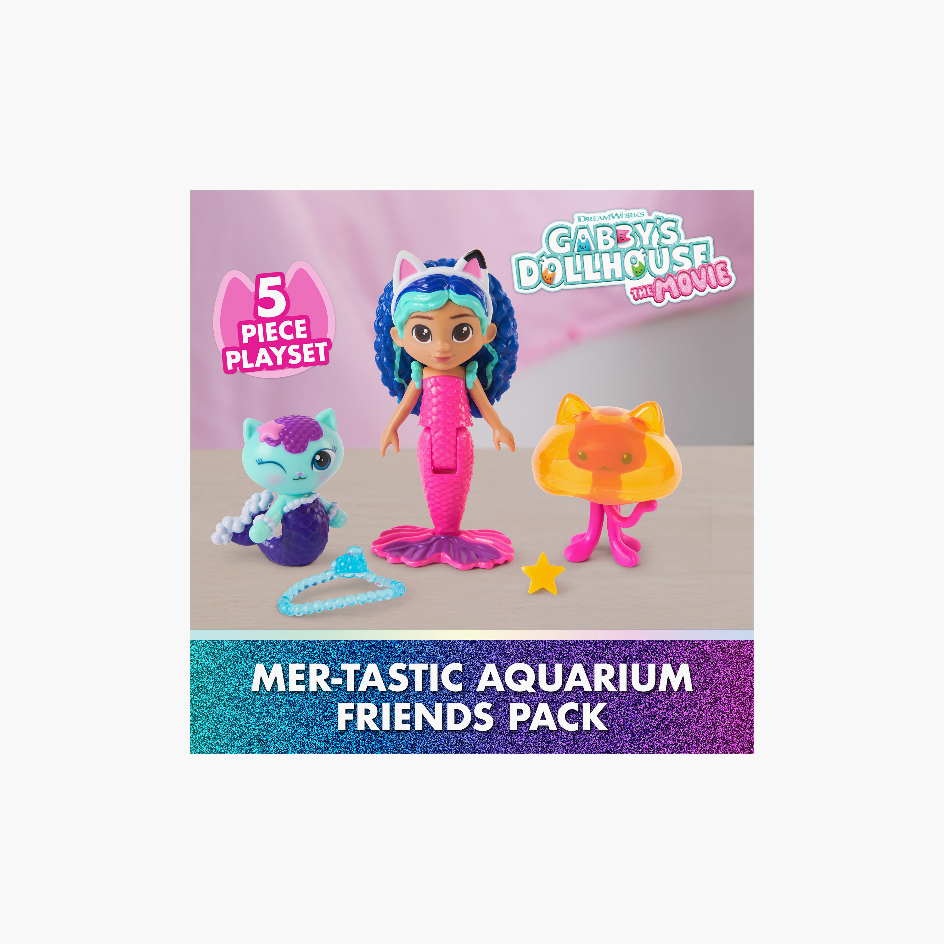 Gabby's Dollhouse 5-Piece Aquarium Friends Set-toys-playfigures-actionfigures-image-3