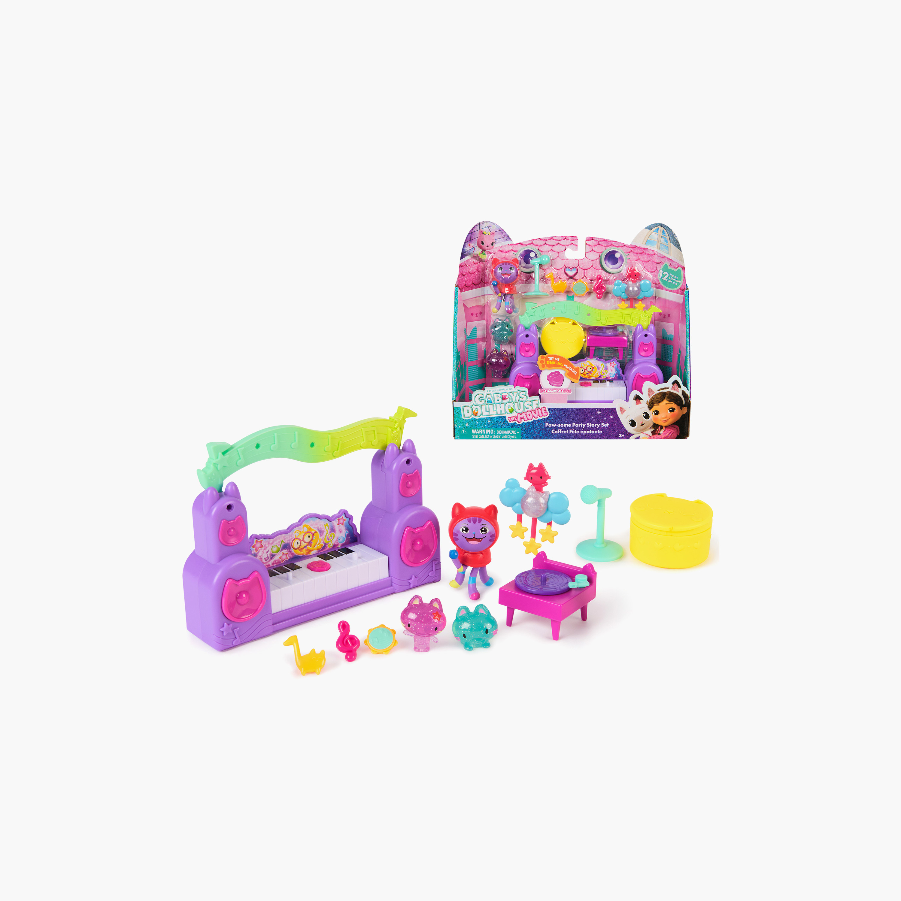 طقم قصة الحفلة "باو-سوم" مكون من 12 قطعة من غابيز دول هاوس-baby-infantactivity-image-2