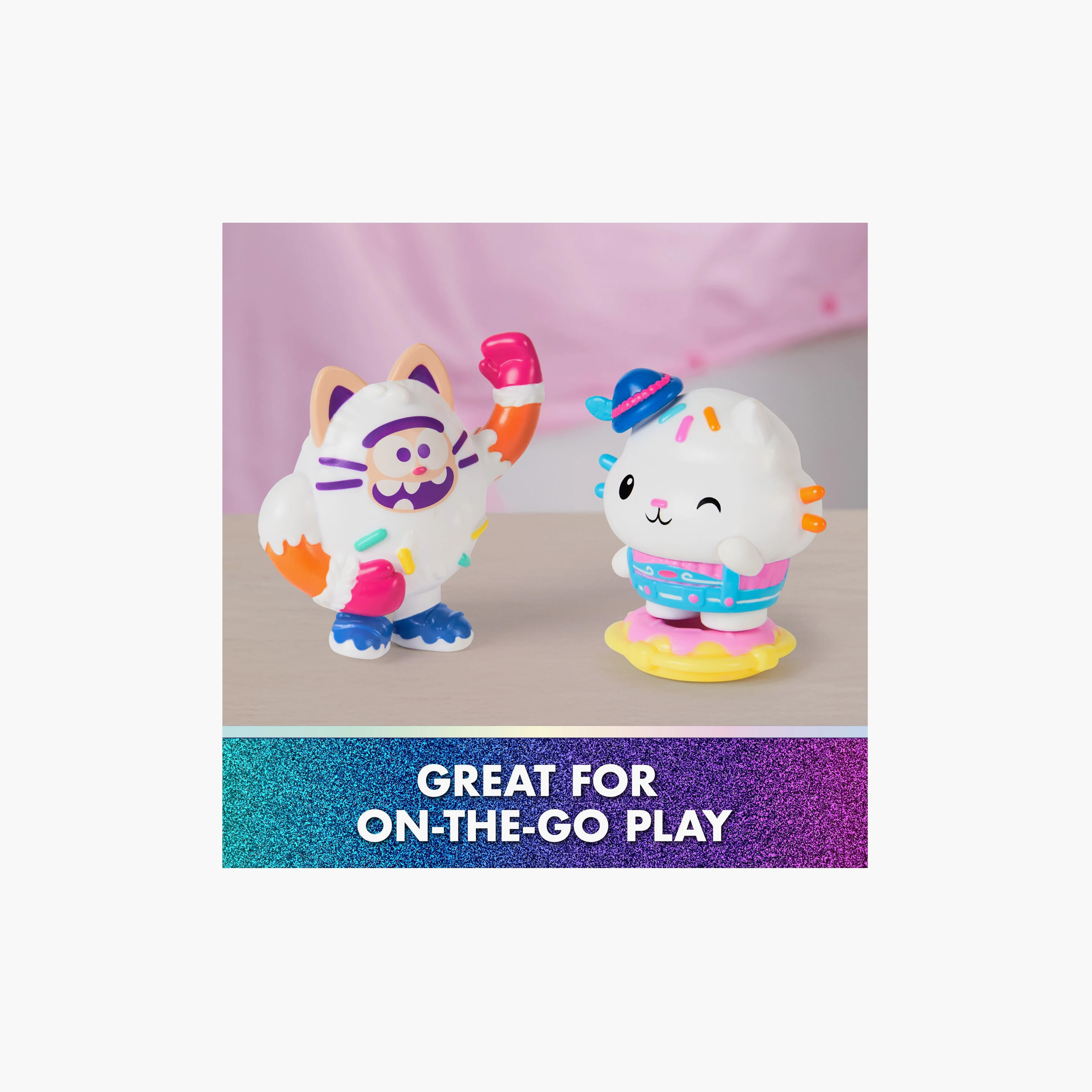 Gabby's Dollhouse Movie Cakey Cat & Cookie Bobby-toys-playfigures-actionfigures-image-5
