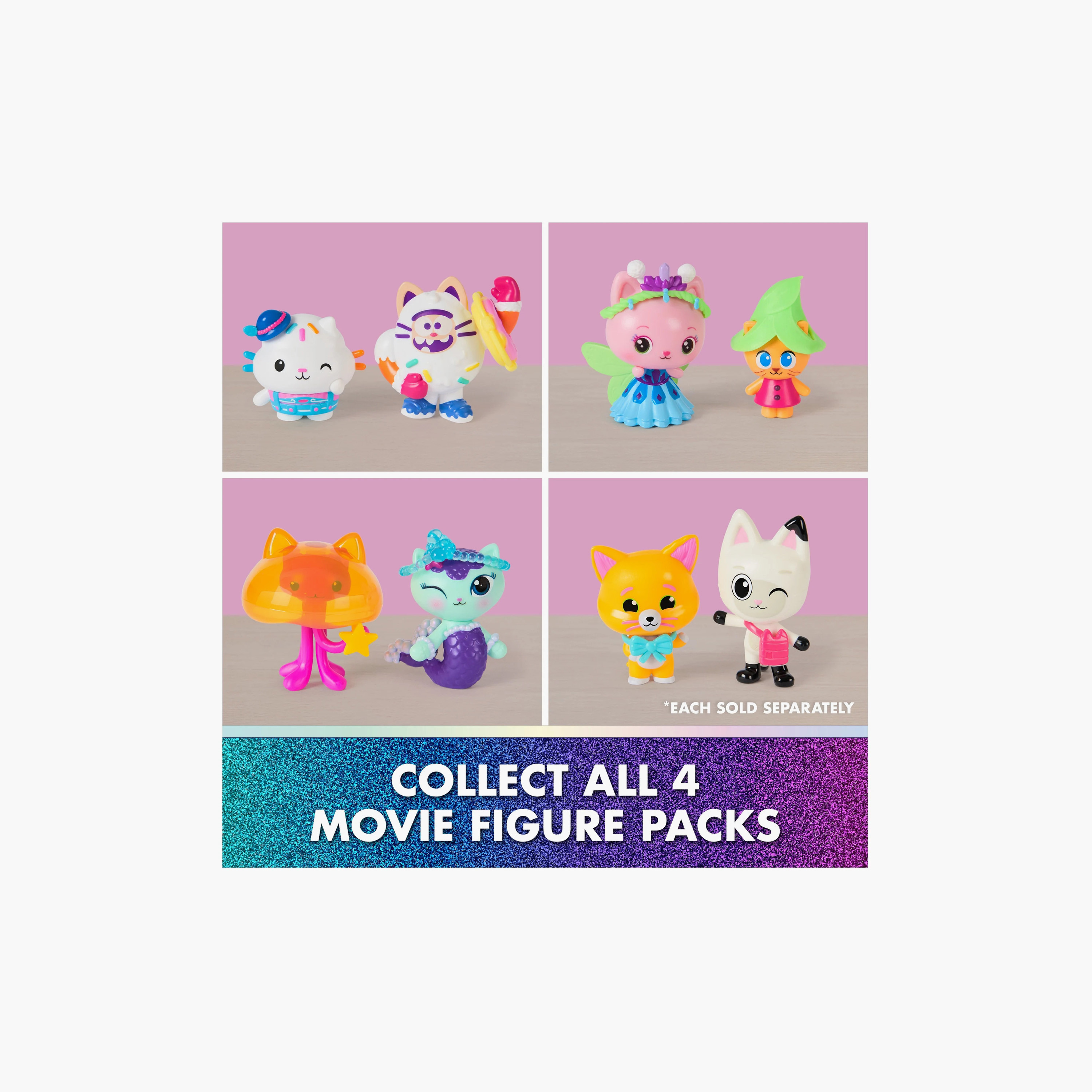 Gabby's Dollhouse Movie Cakey Cat & Cookie Bobby-toys-playfigures-actionfigures-image-6