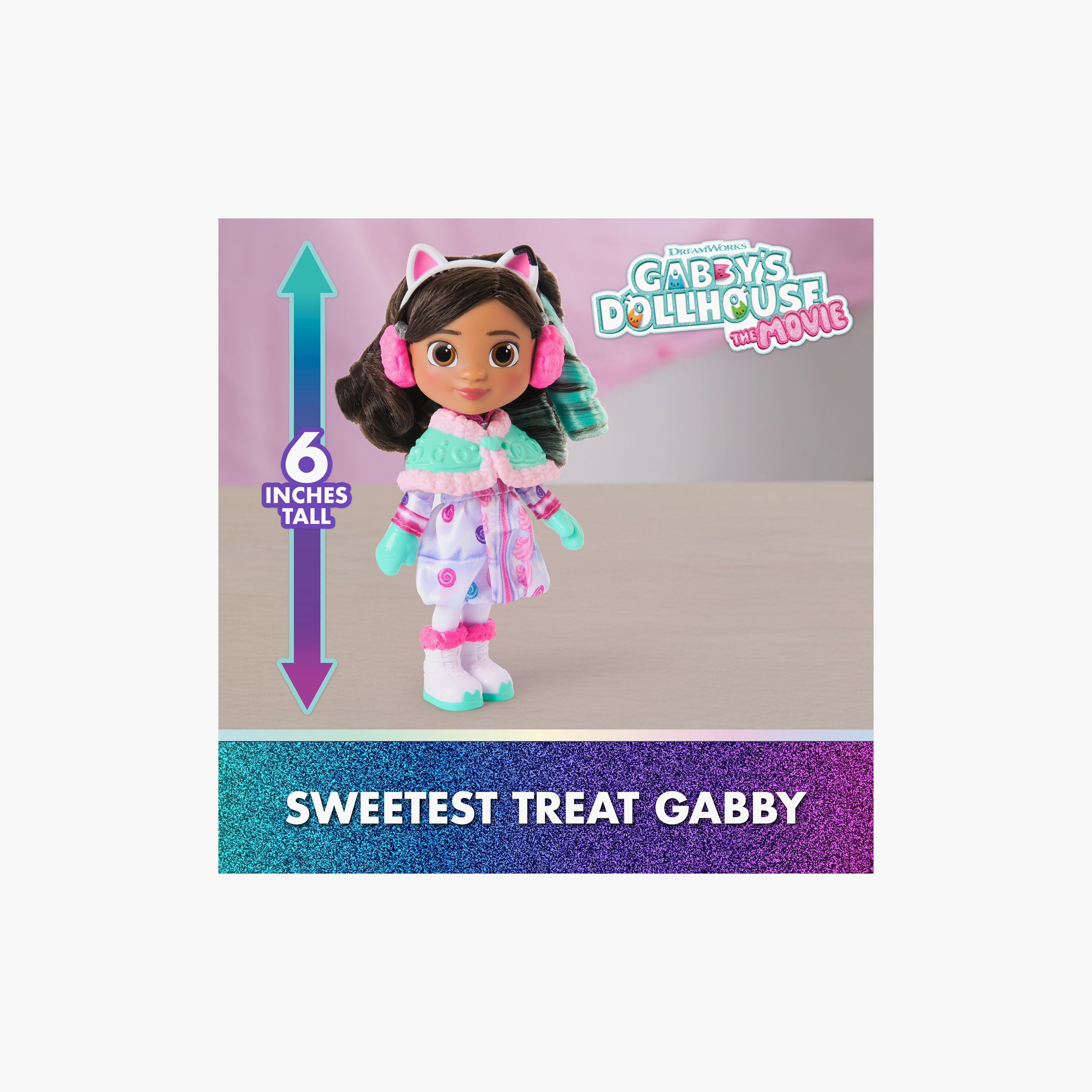 Gabby's Dollhouse Movie Sweetest Treat Gabby Doll-toys-dollsandplaysets-dollplaysets-image-7