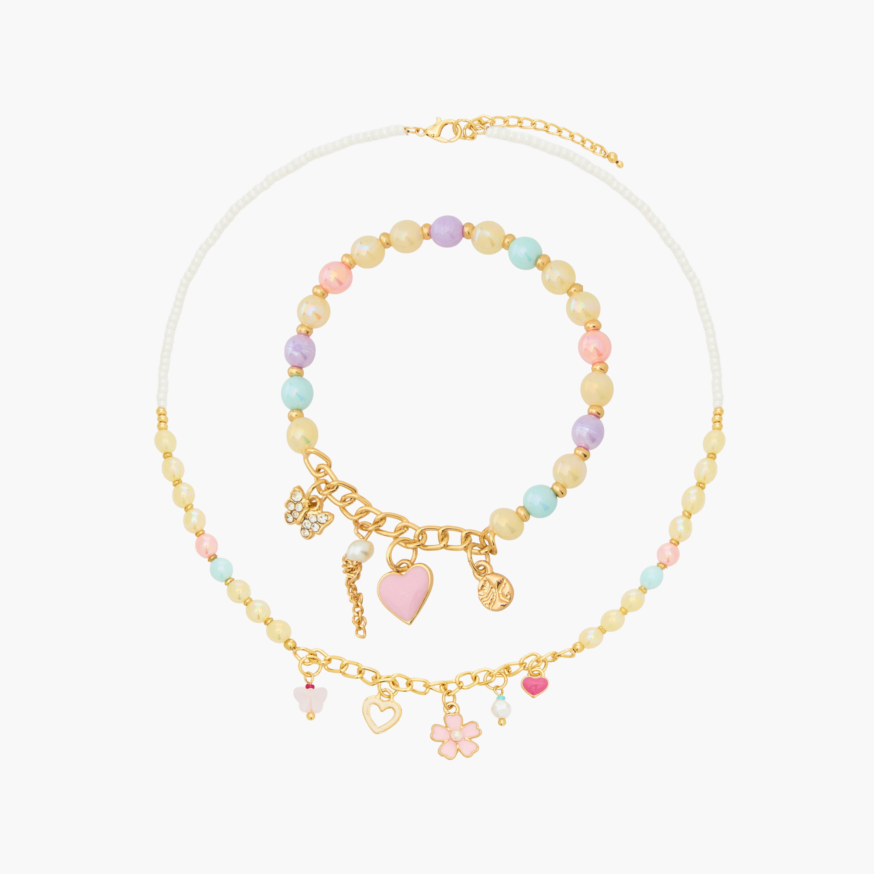 Set of 2 Charmz Jewellery Set with Embellishment-girls-accessories-jewellery-image-1
