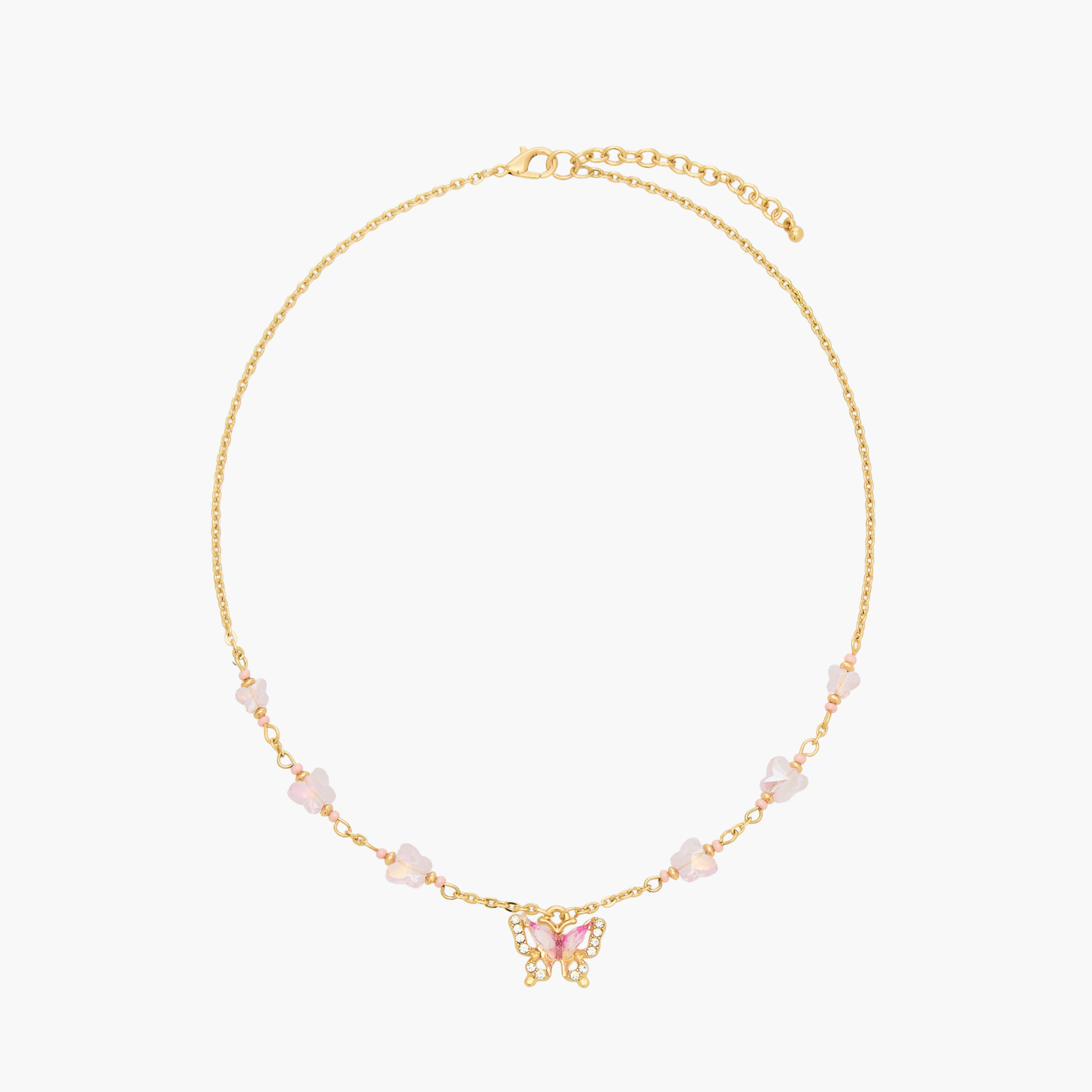 Charmz Necklace with Butterfly Pendant-girls-accessories-jewellery-image-1