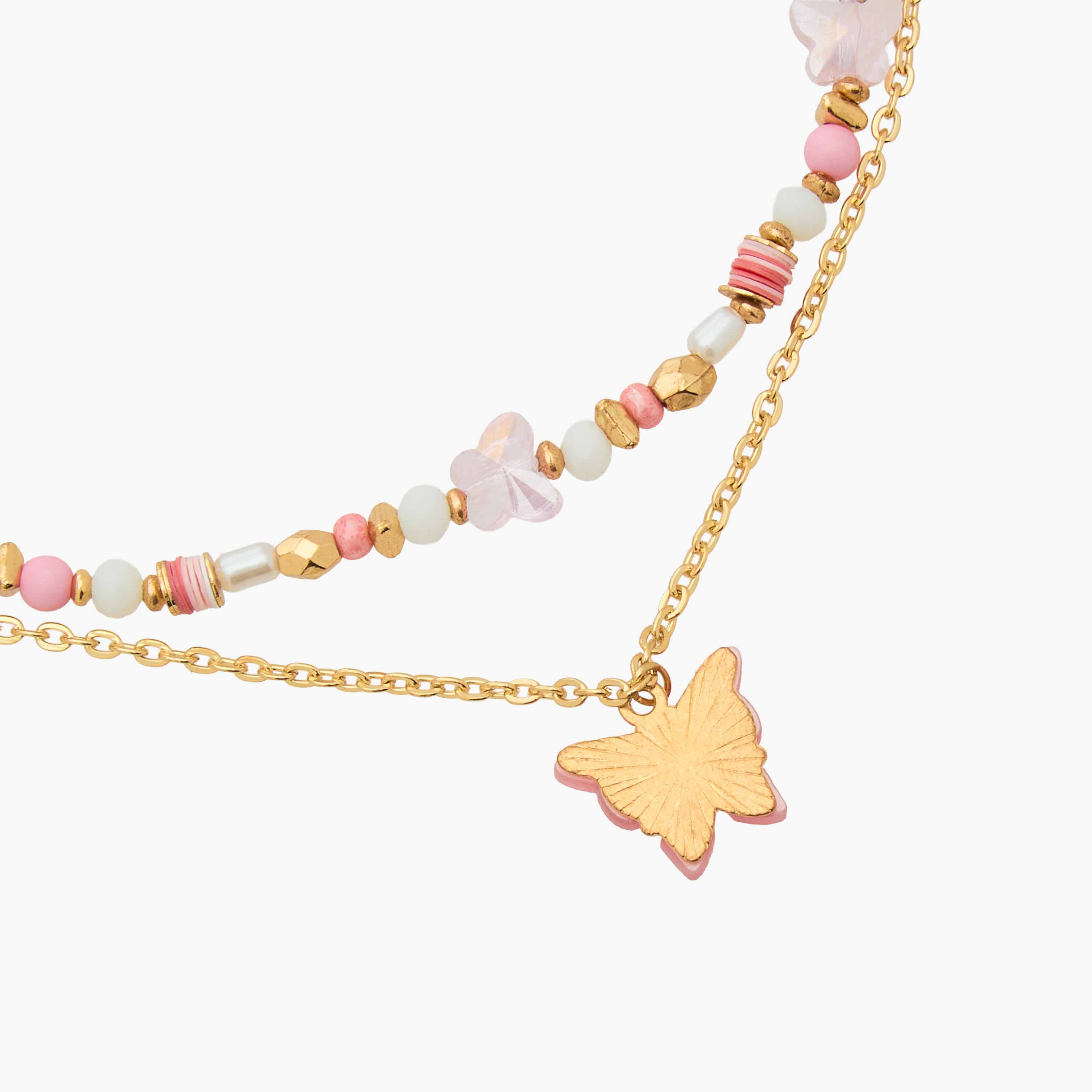 Charmz Necklace with Butterfly Charm Pendant-girls-accessories-jewellery-image-4
