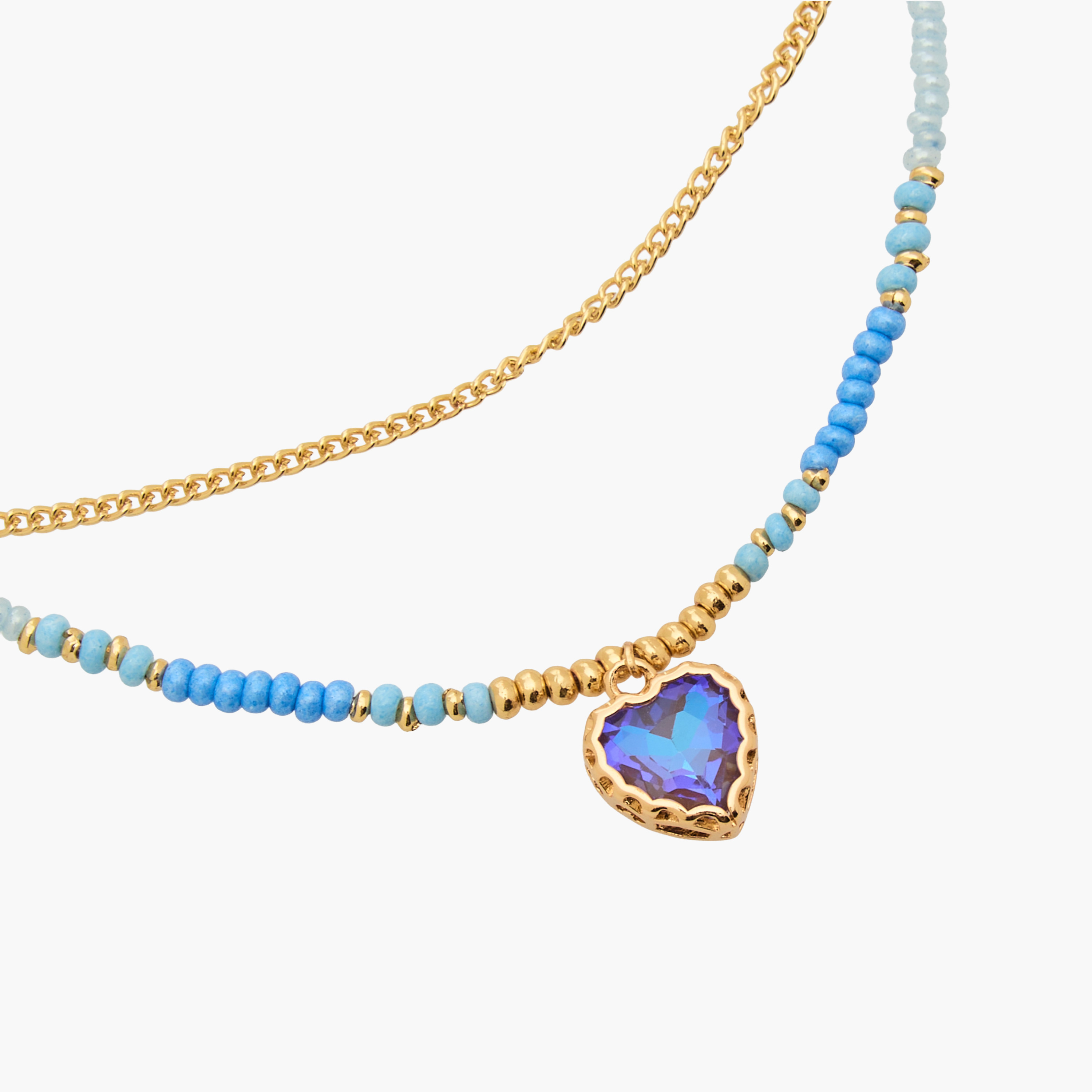 Charmz Necklace with Heart Charm Pendant-girls-accessories-jewellery-image-4