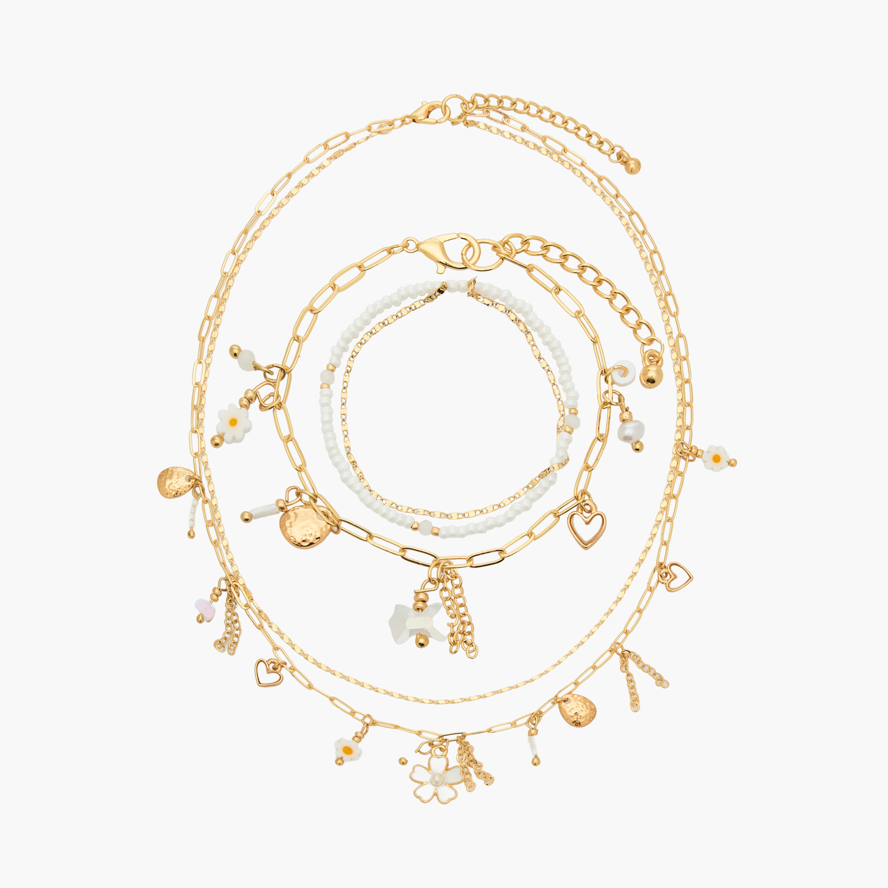Set of 3 Charmz Jewellery Set with Lobster Clasp Closure-girls-accessories-jewellery-image-1